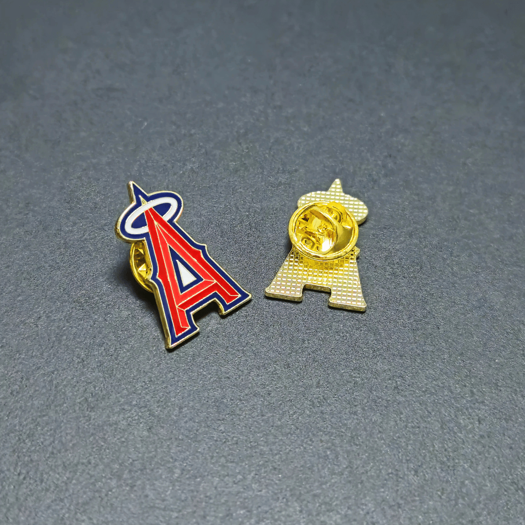 PIN LOS ANGELES ANGELS ROJO LOGO