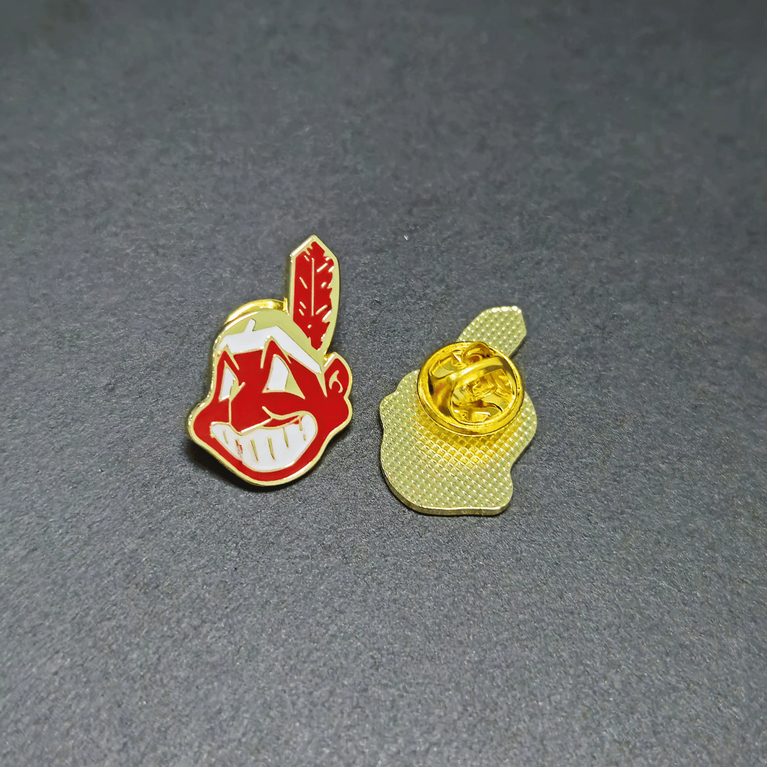 PIN CLEVELAND INDIANS ROJO INDIO