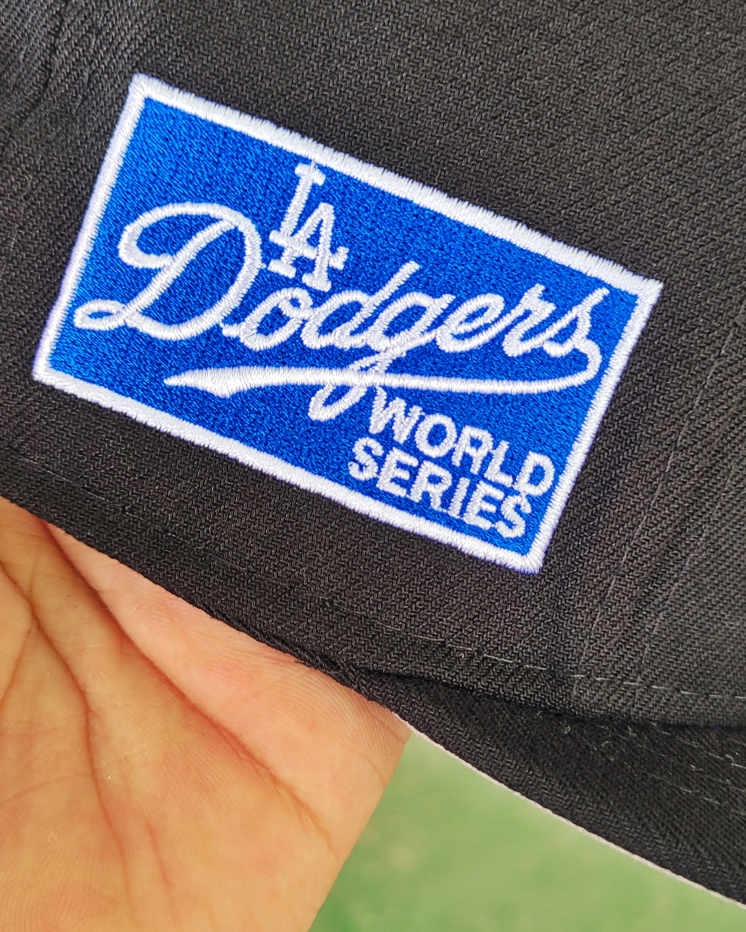 LOS ANGELES DODGERS NEGRO WORLD SERIED BLUE PATCH