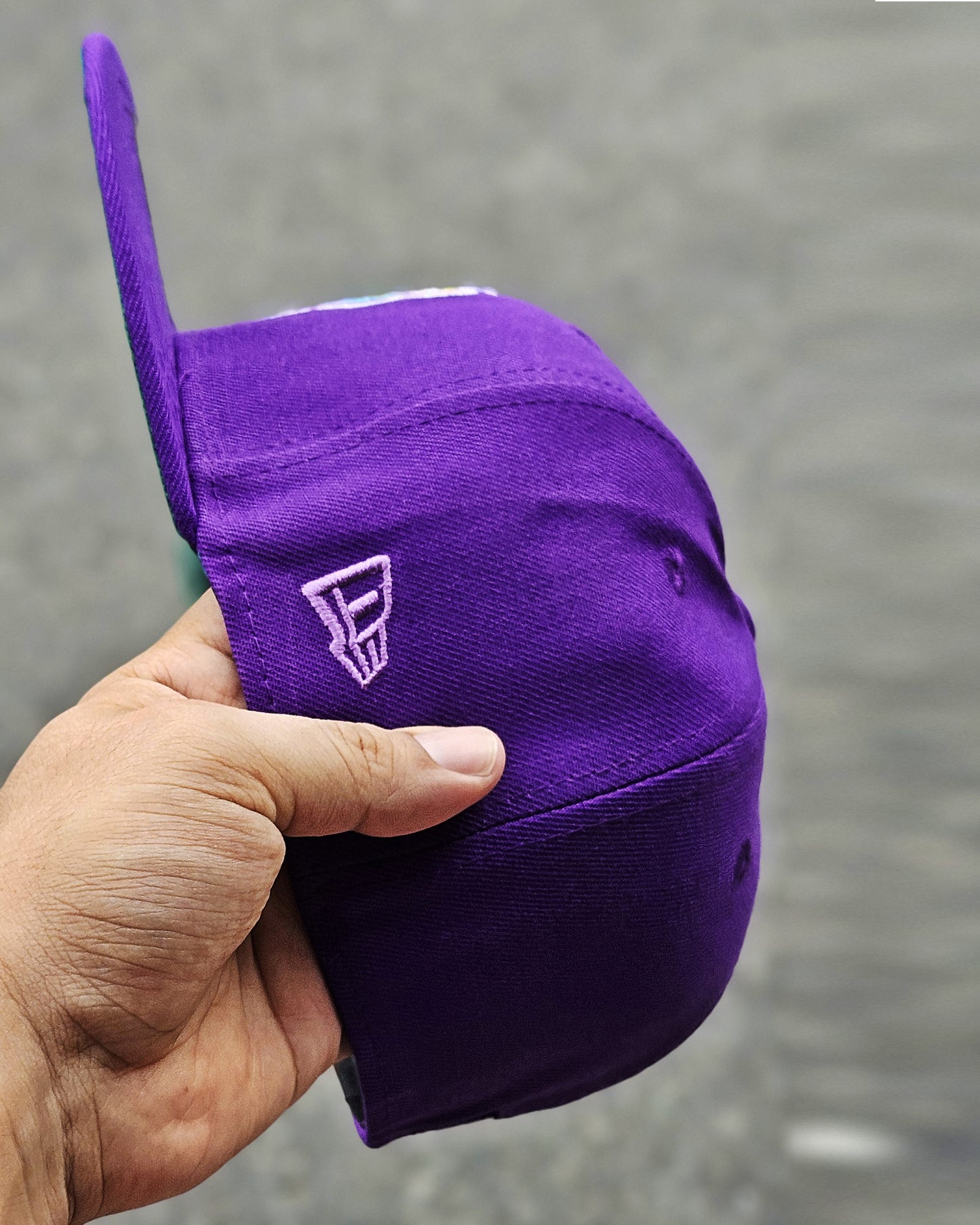 TAMPA BAY RAYS MORADO SIDEPATCH