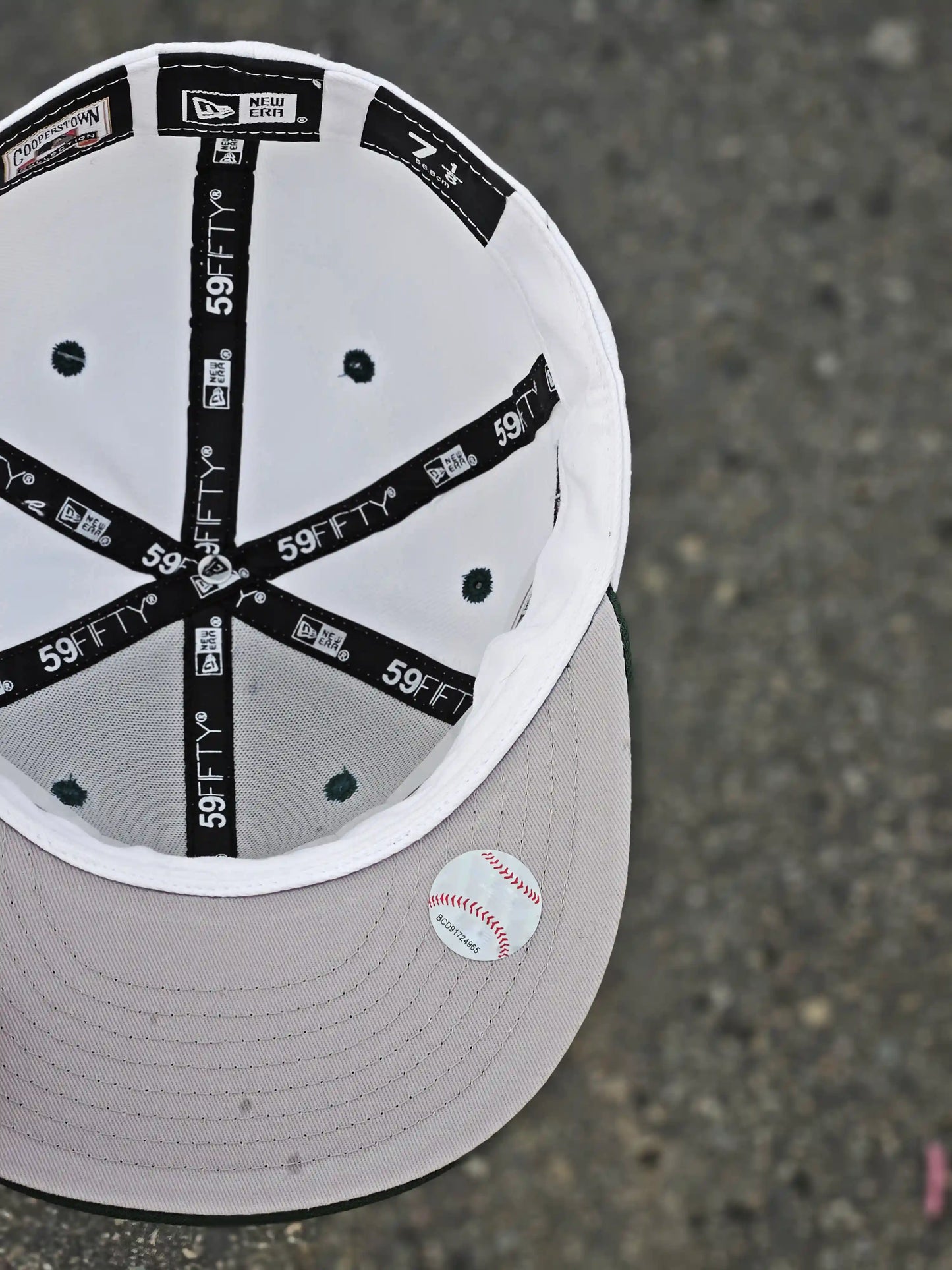 CHICAGO WHITE SOX BLANCO COMISKEY PARK VISOR VERDE