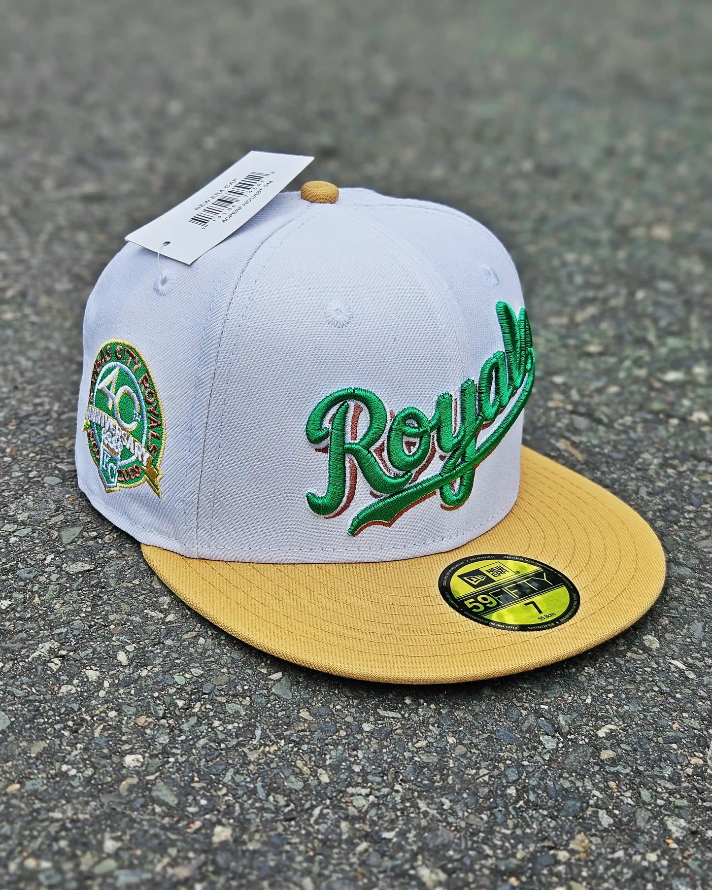 KANSAS CITY ROYALS BLANCO 40TH ANNYVERSARY