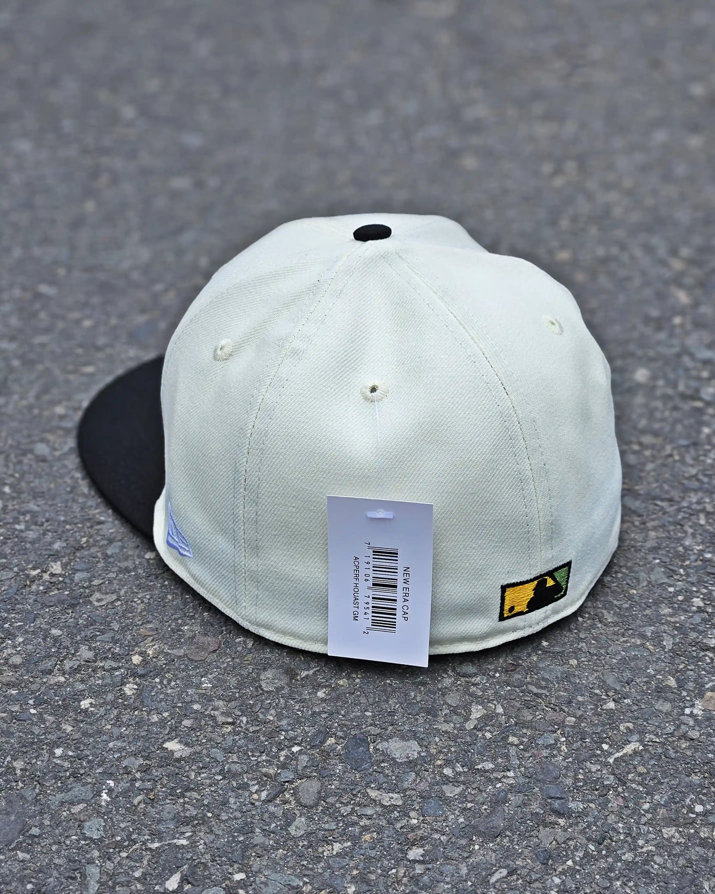 LOS ANGELES DODGERS BLANCO DODGERS STADIUM 40TH VISERA NEGRA