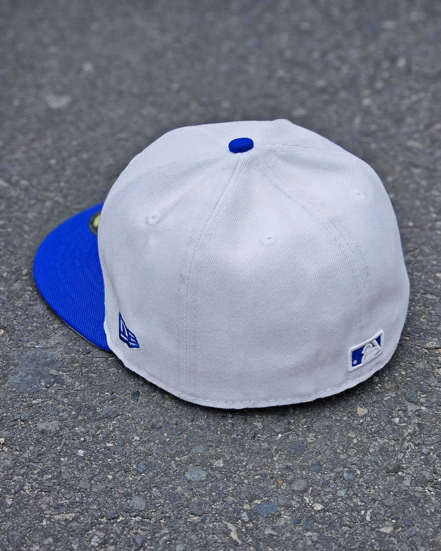 LOS ANGELES DODGERS BLANCO VISOR AZUL