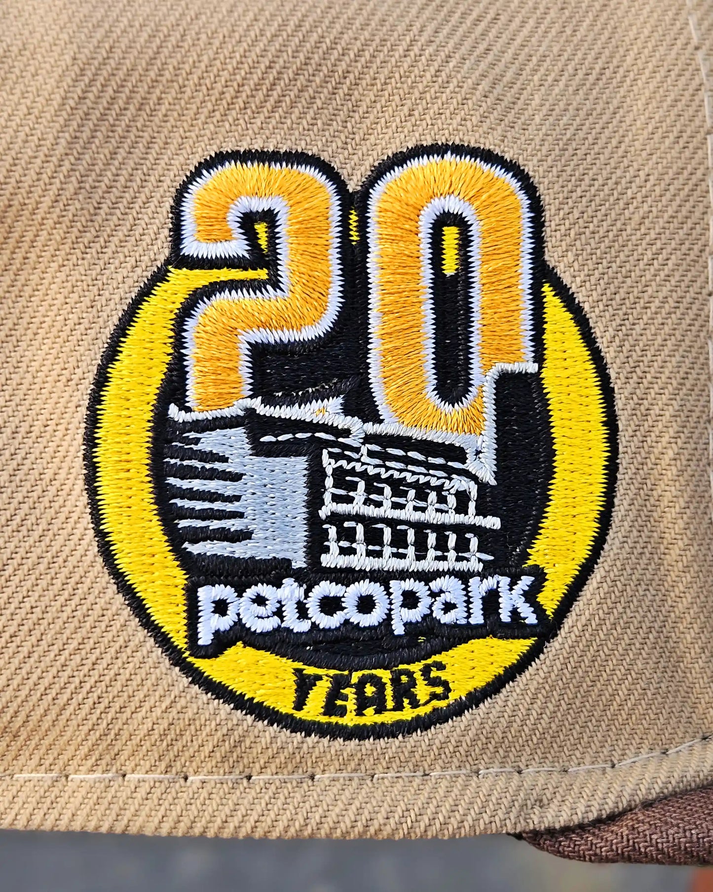SAN DIEGO PADRES BEIGE PETCOPARK 20 YEARS