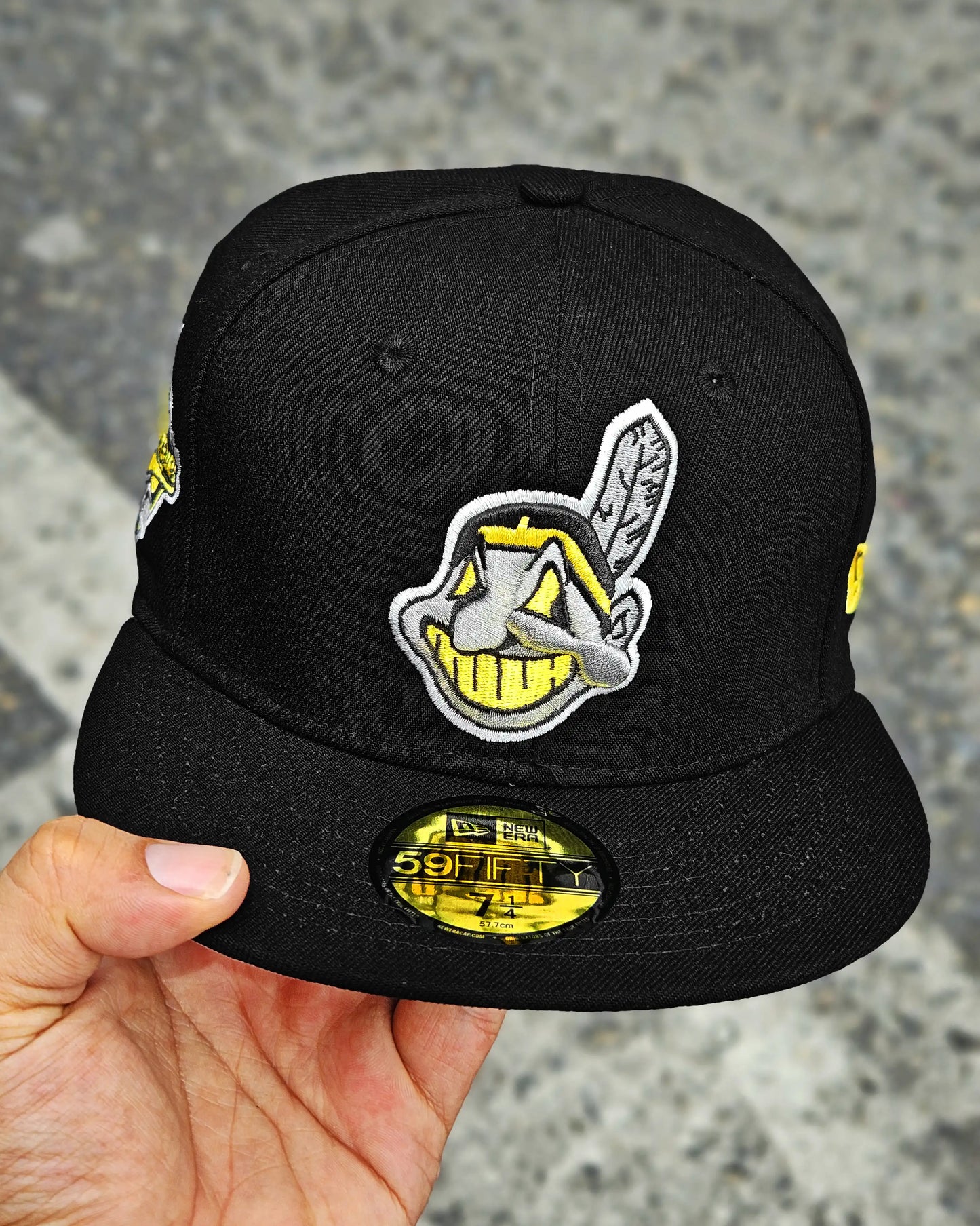 CLEVELAND INDIANS NEGRO 24K WAHOO 1995