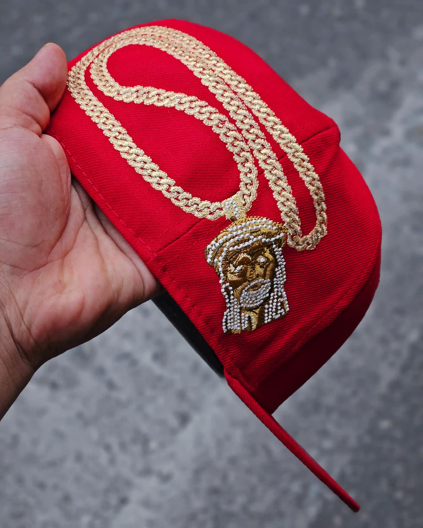 SUPREME EXCLUSIVE ROJO JESUS PIECE S