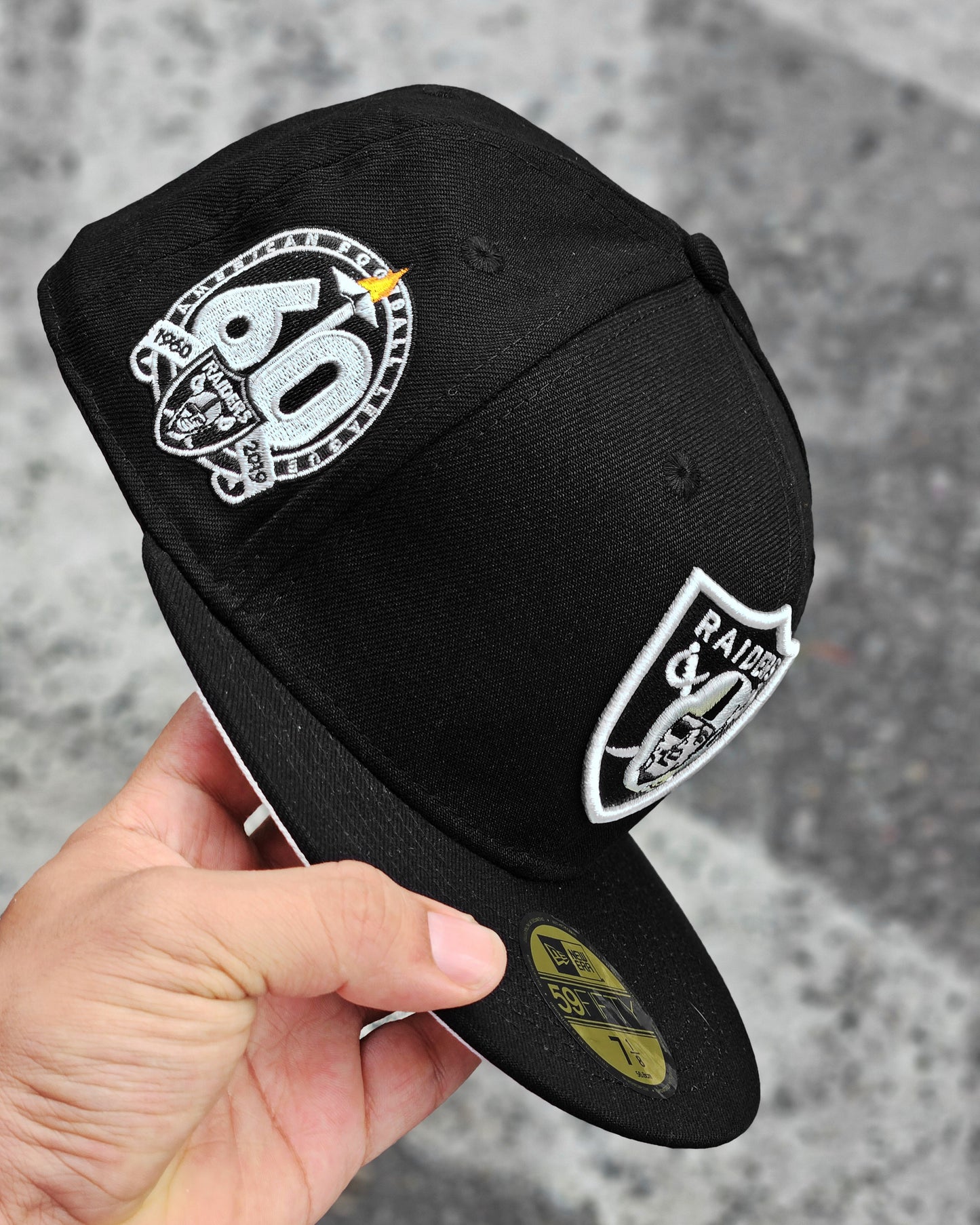 LAS VEGAS RAIDERS NEGRO 60TH ANNYVERSARY