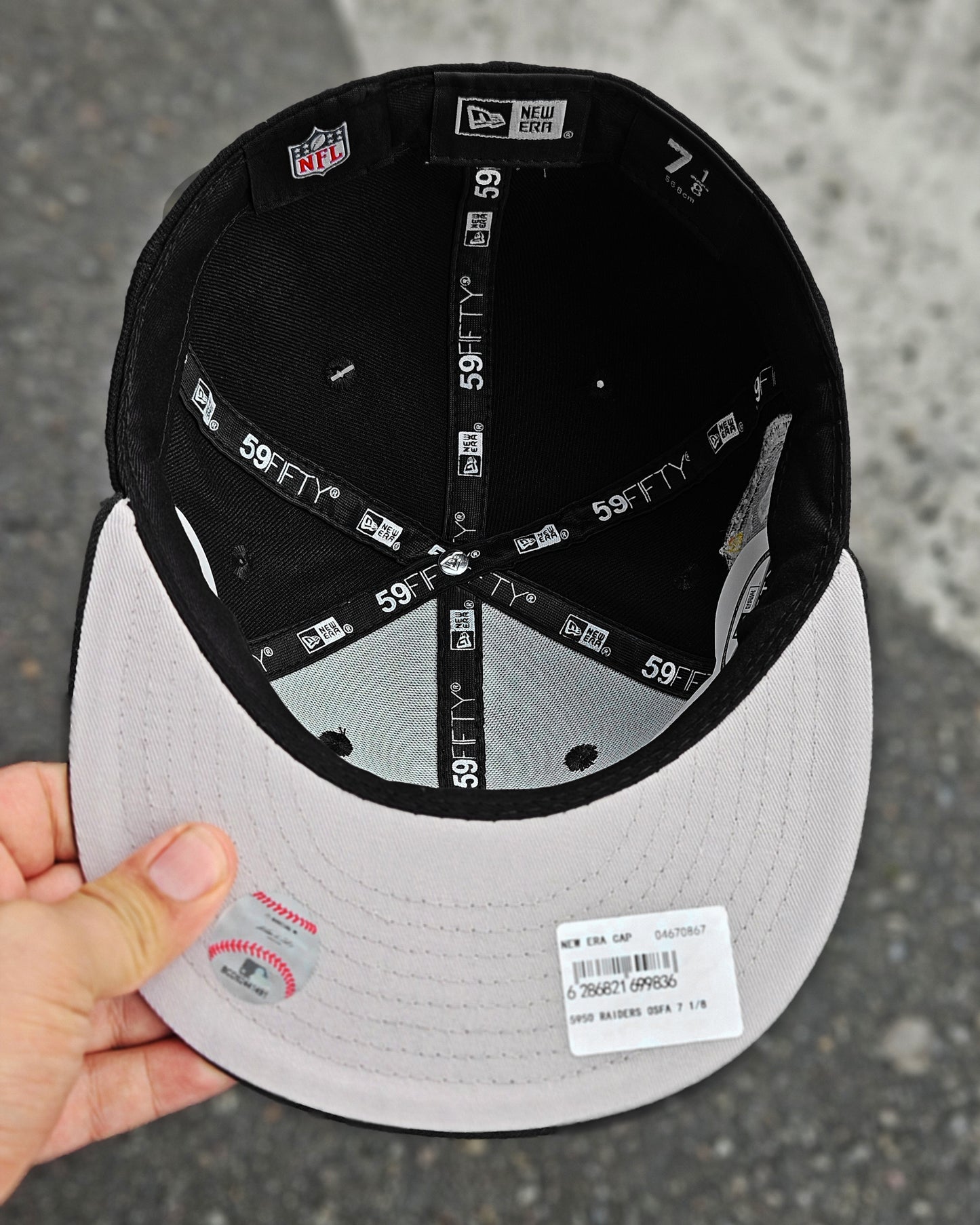 LAS VEGAS RAIDERS NEGRO 60TH ANNYVERSARY