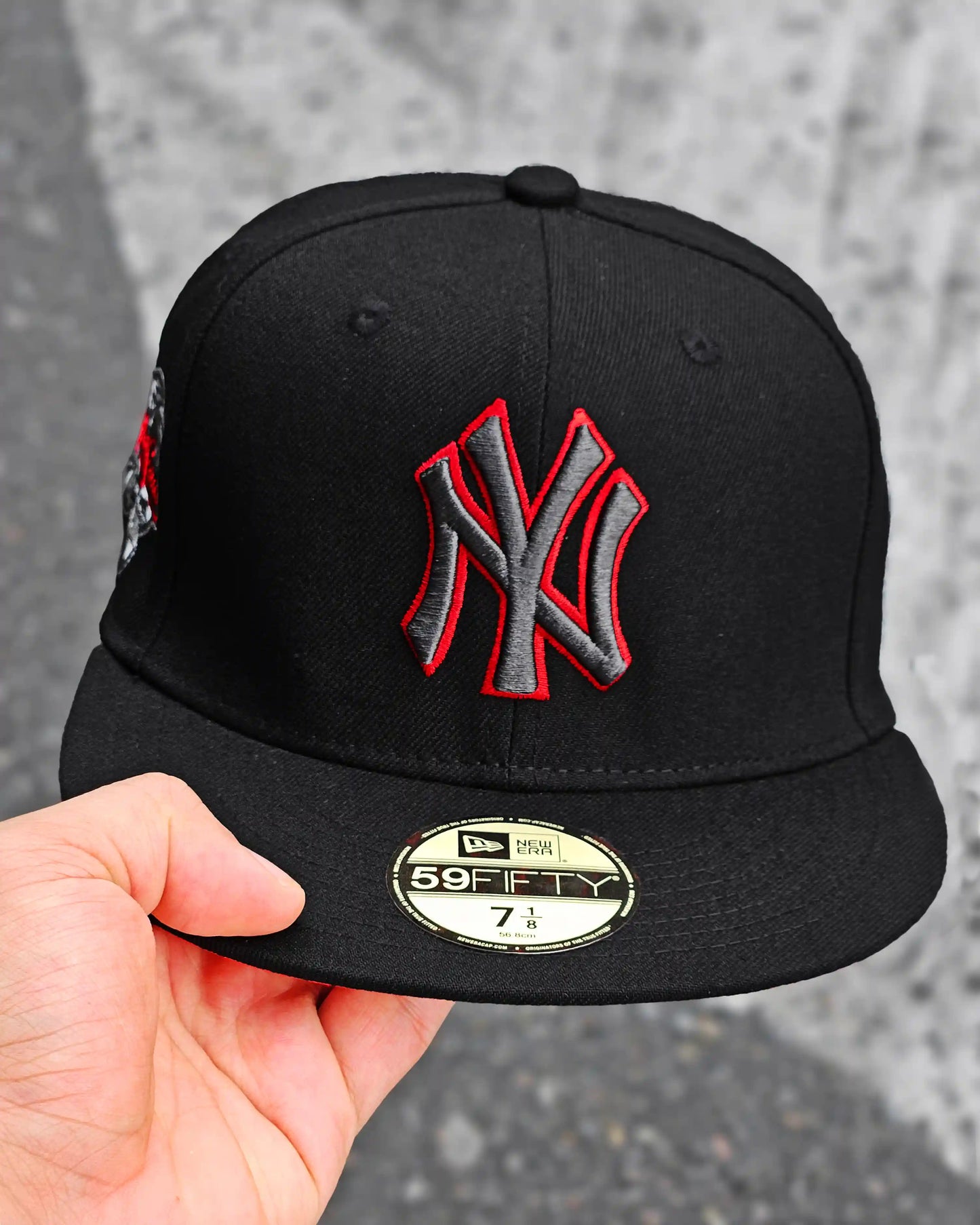 NEW YORK YANKEES NEGRO WORLD SERIES VISOR ROJO