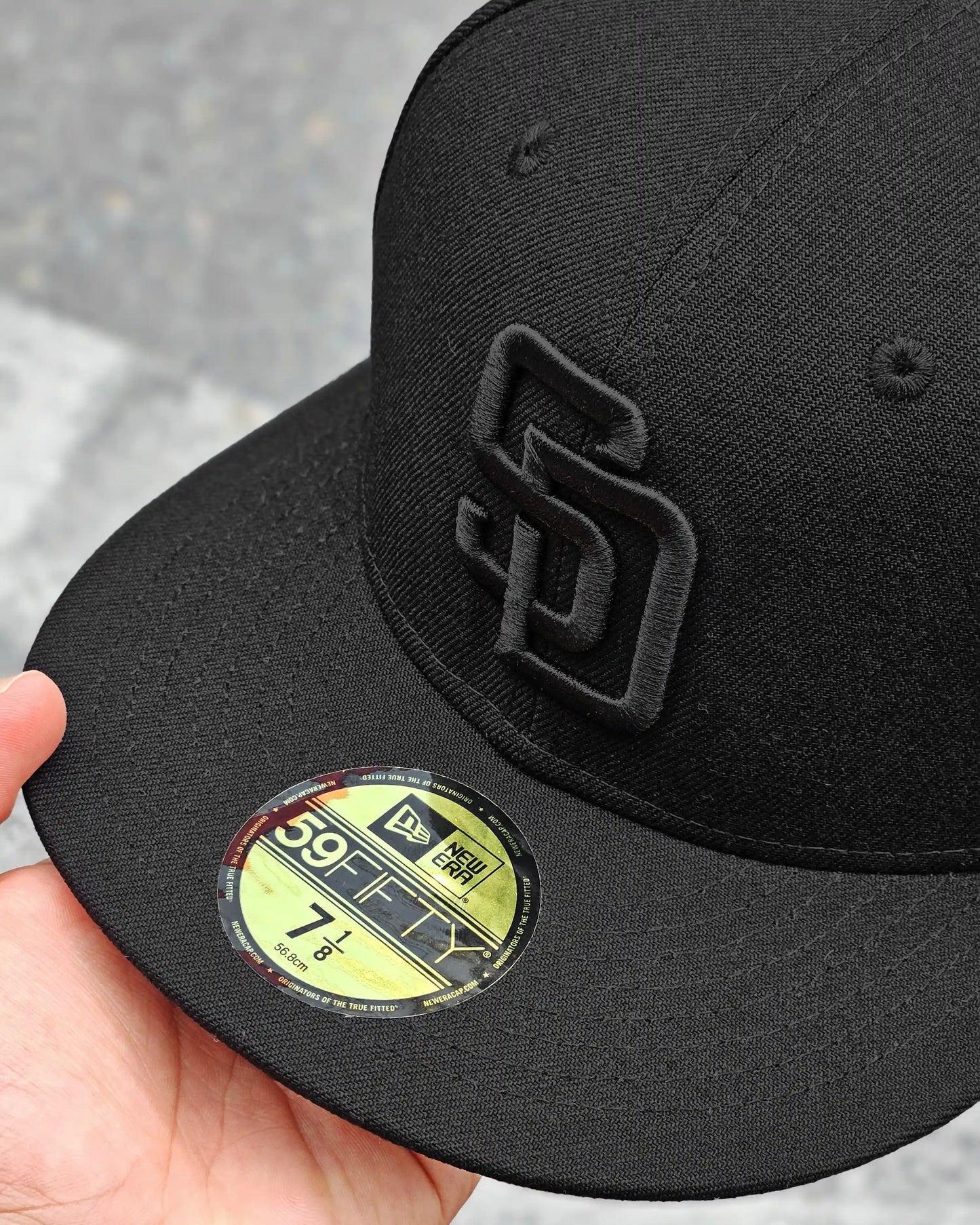 SAN DIEGO PADRES NEGRO BLACK & BLACK