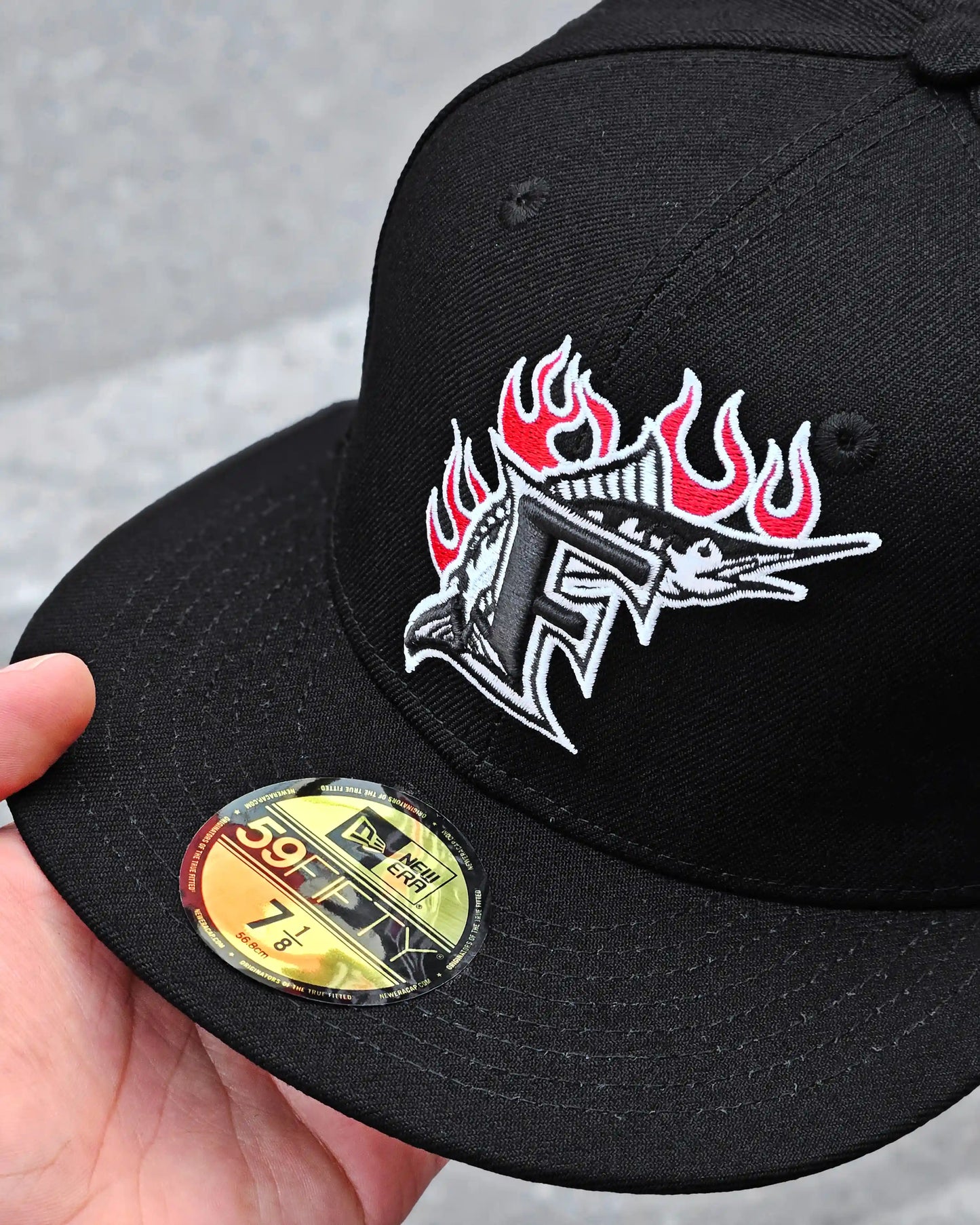 FLORIDA MARLINS NEGRO FLAMING