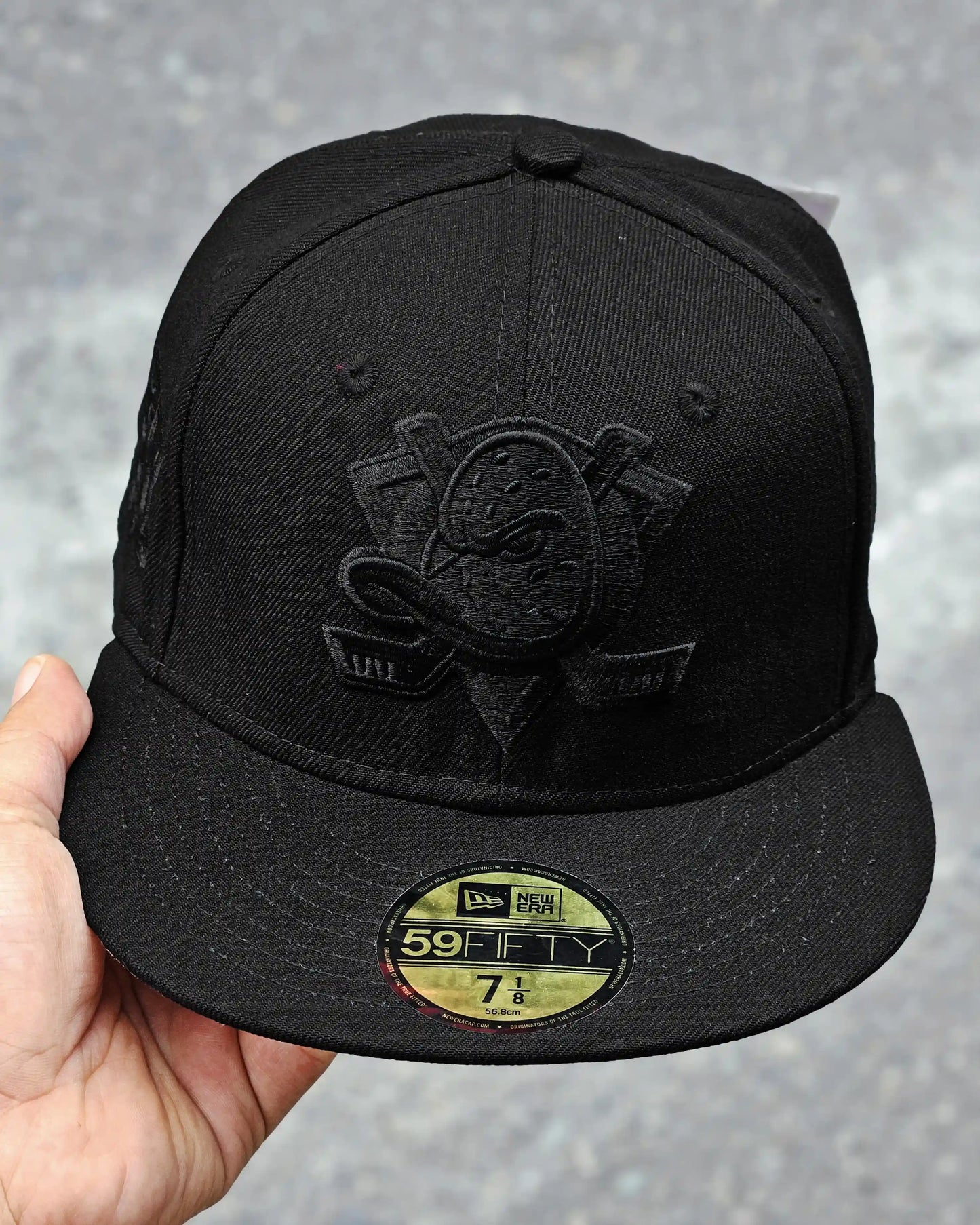 ANAHEIM DUCKS NEGRO BLACK & BLACK