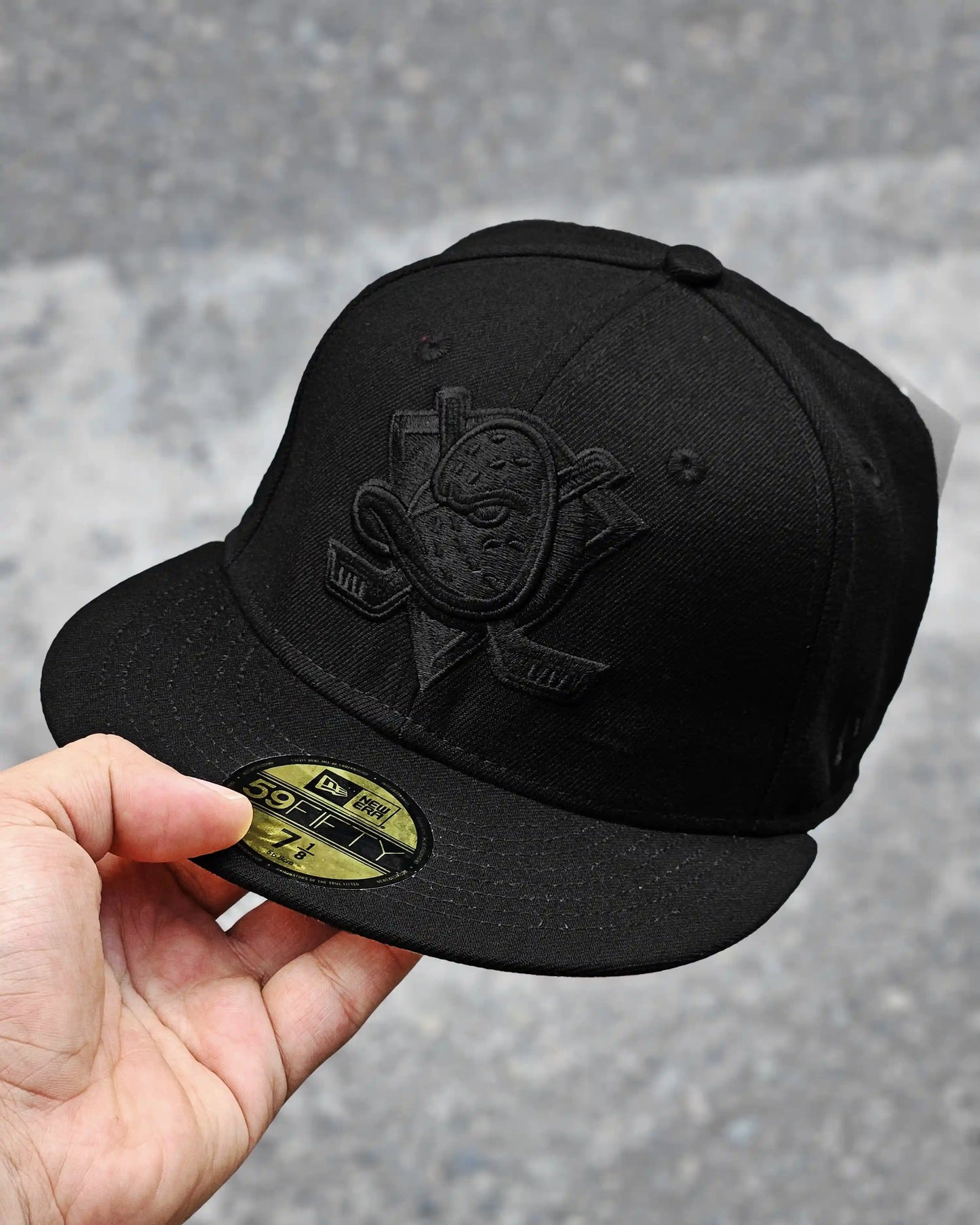 ANAHEIM DUCKS NEGRO BLACK & BLACK