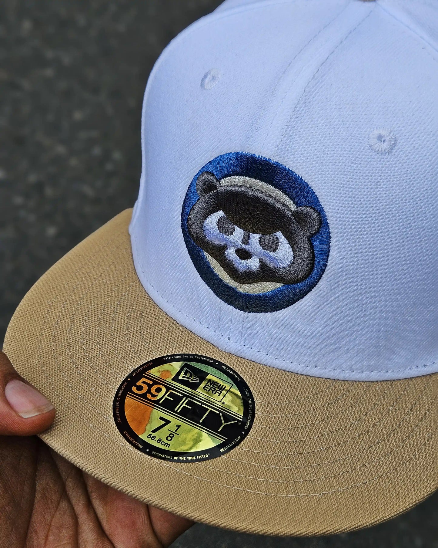 CHICAGO CUBS BLANCO VISOR BEIGE