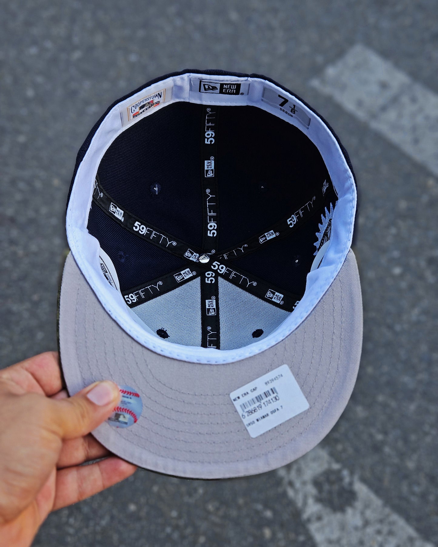 FLORIDA MARLINS AZUL VISOR CAMUFLADO INNAGURAL SEASON 1993