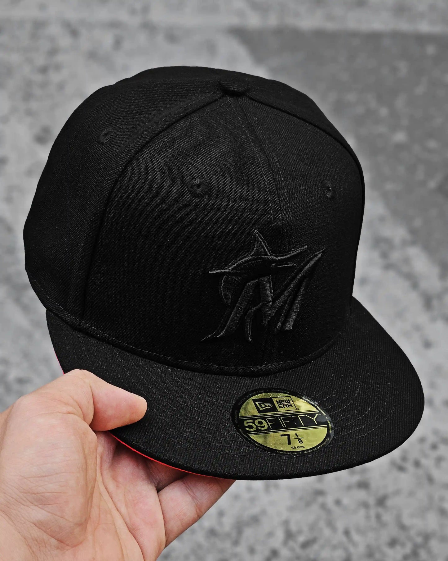 FLORIDA MARLINS NEGRO BLACK & BLACK