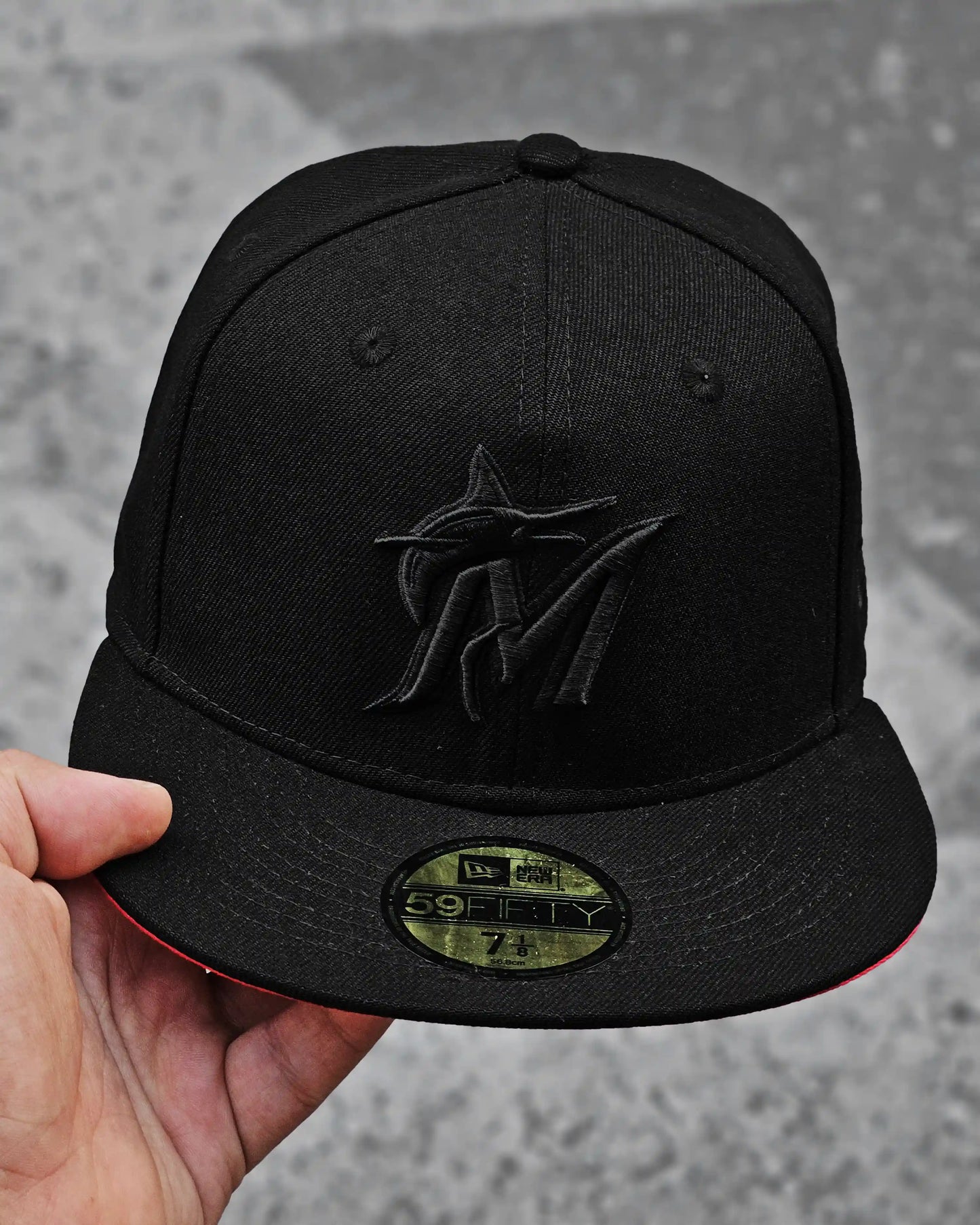 FLORIDA MARLINS NEGRO BLACK & BLACK