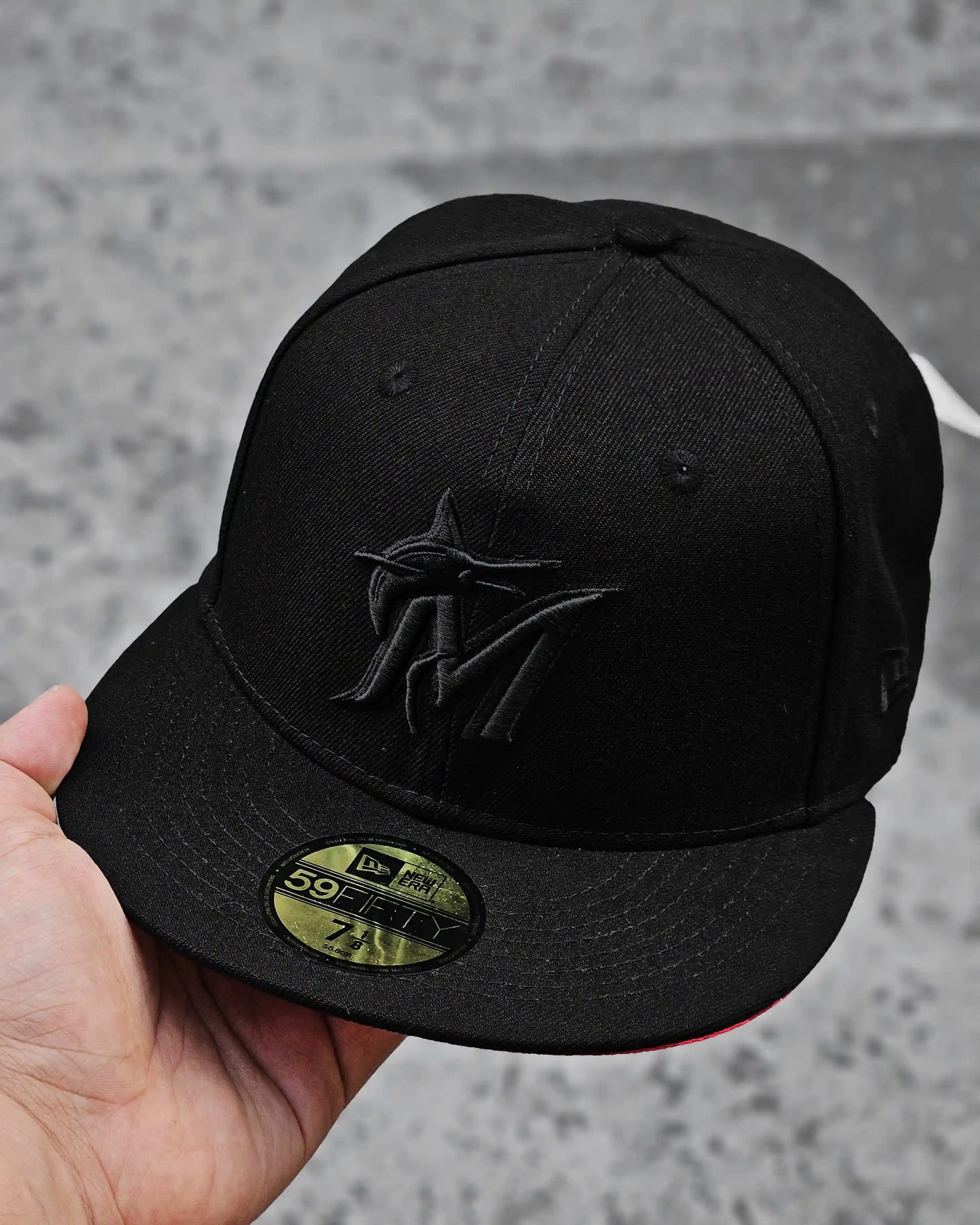 FLORIDA MARLINS NEGRO BLACK & BLACK