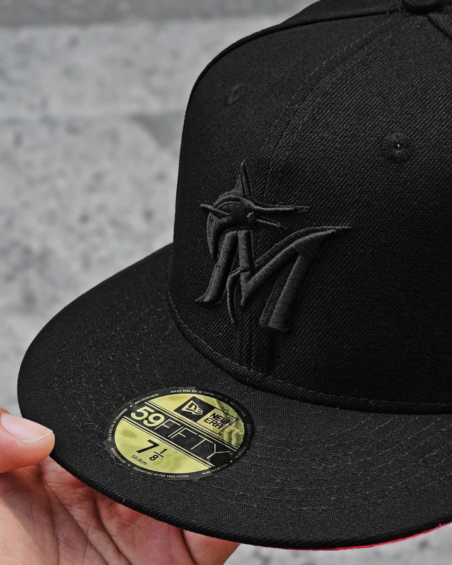 FLORIDA MARLINS NEGRO BLACK & BLACK