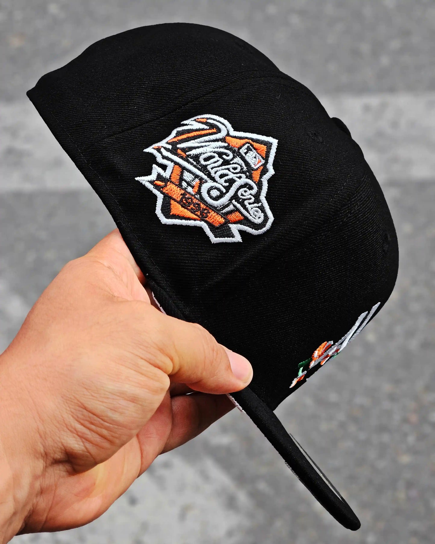 NEW YORK YANKEES NEGRO BLOSSOM NARANJA