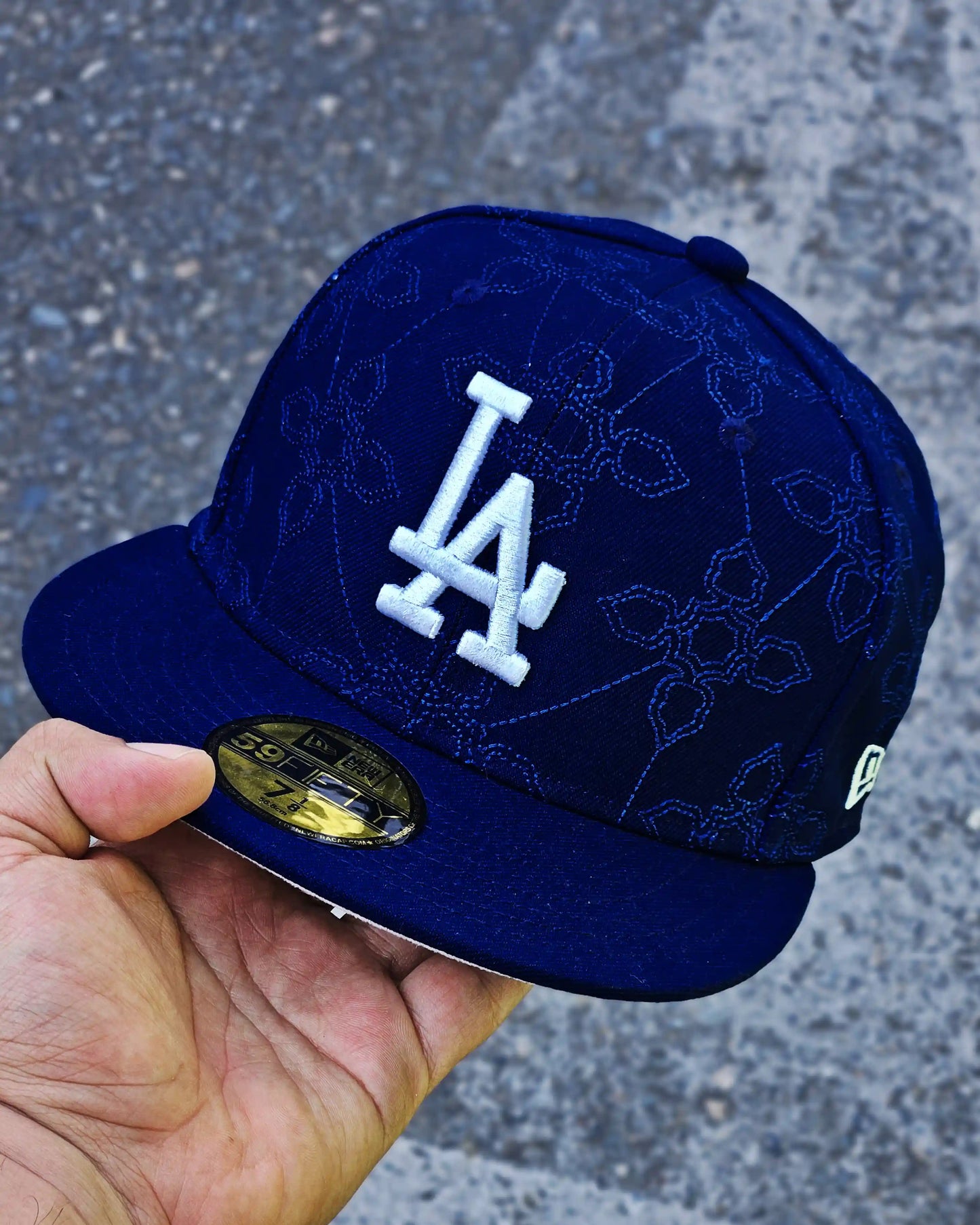 LOS ANGELES DODGERS AZUL OTC PATTERN BORDADO