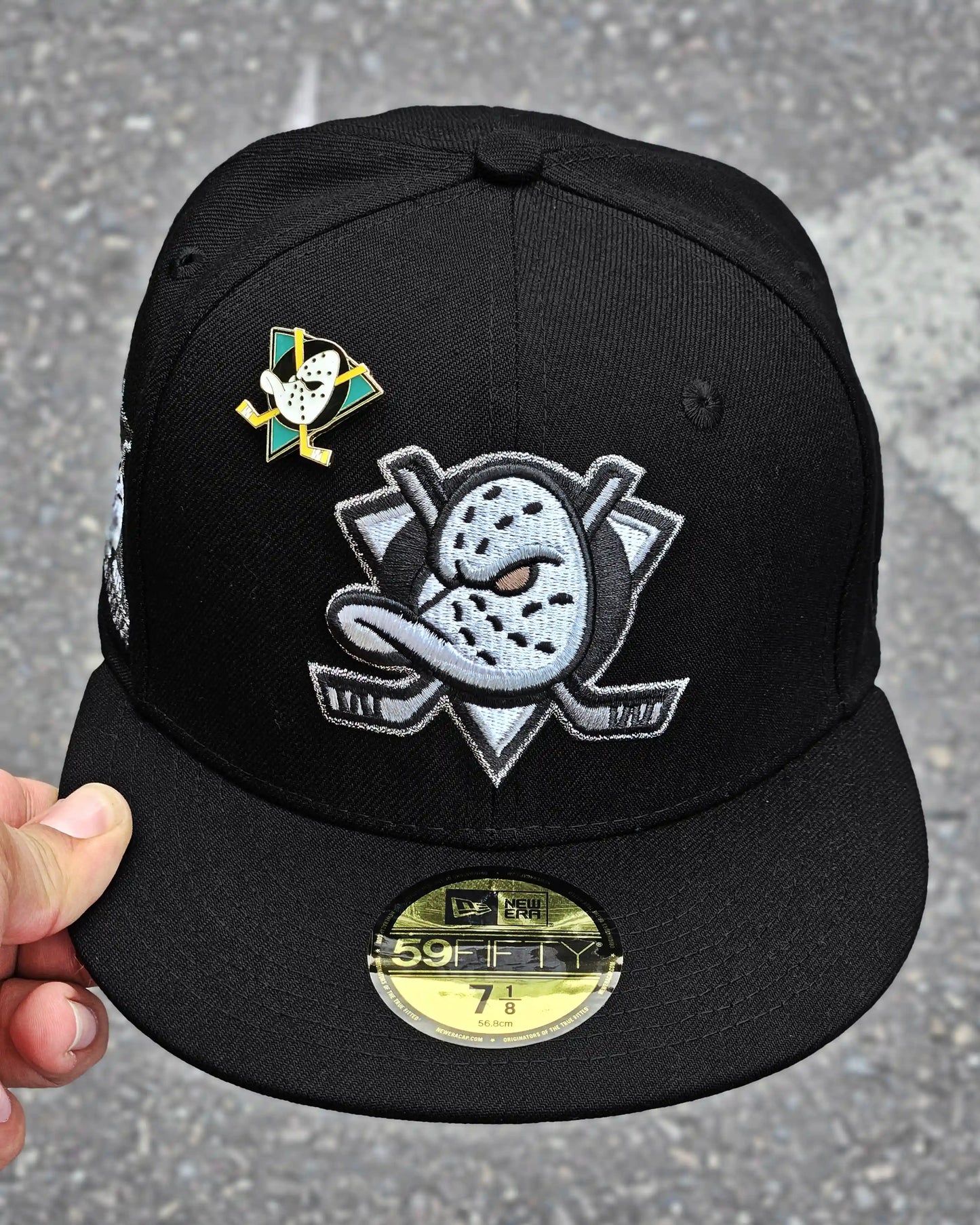 ANAHEIM DUCKS NEGRO MIGHTY DECADE SILVER