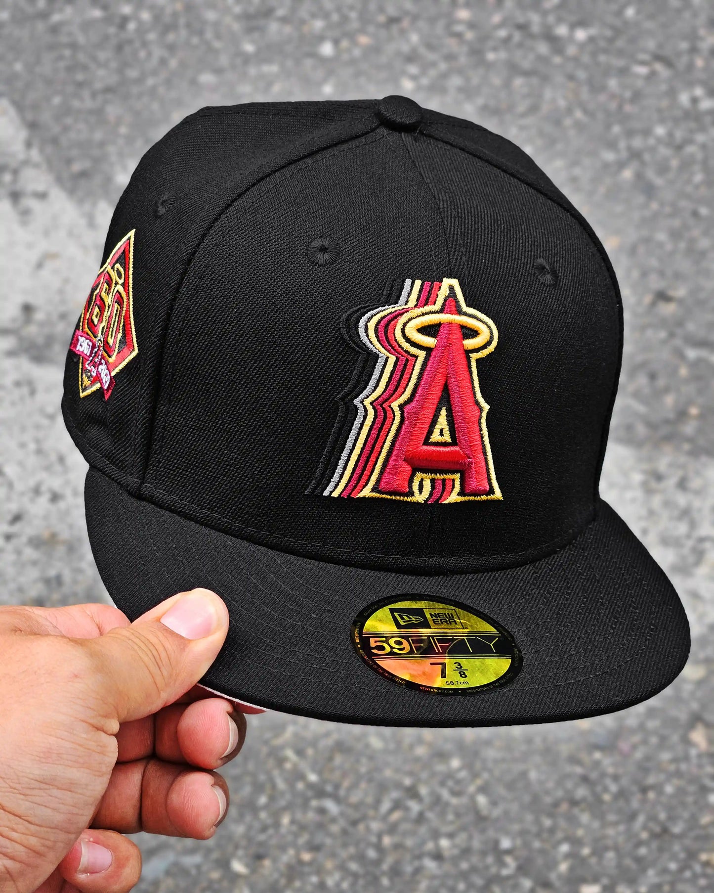 LOS ANGELES ANGELS NEGRO 60TH ANNIVERSARY CASCADE PRIME
