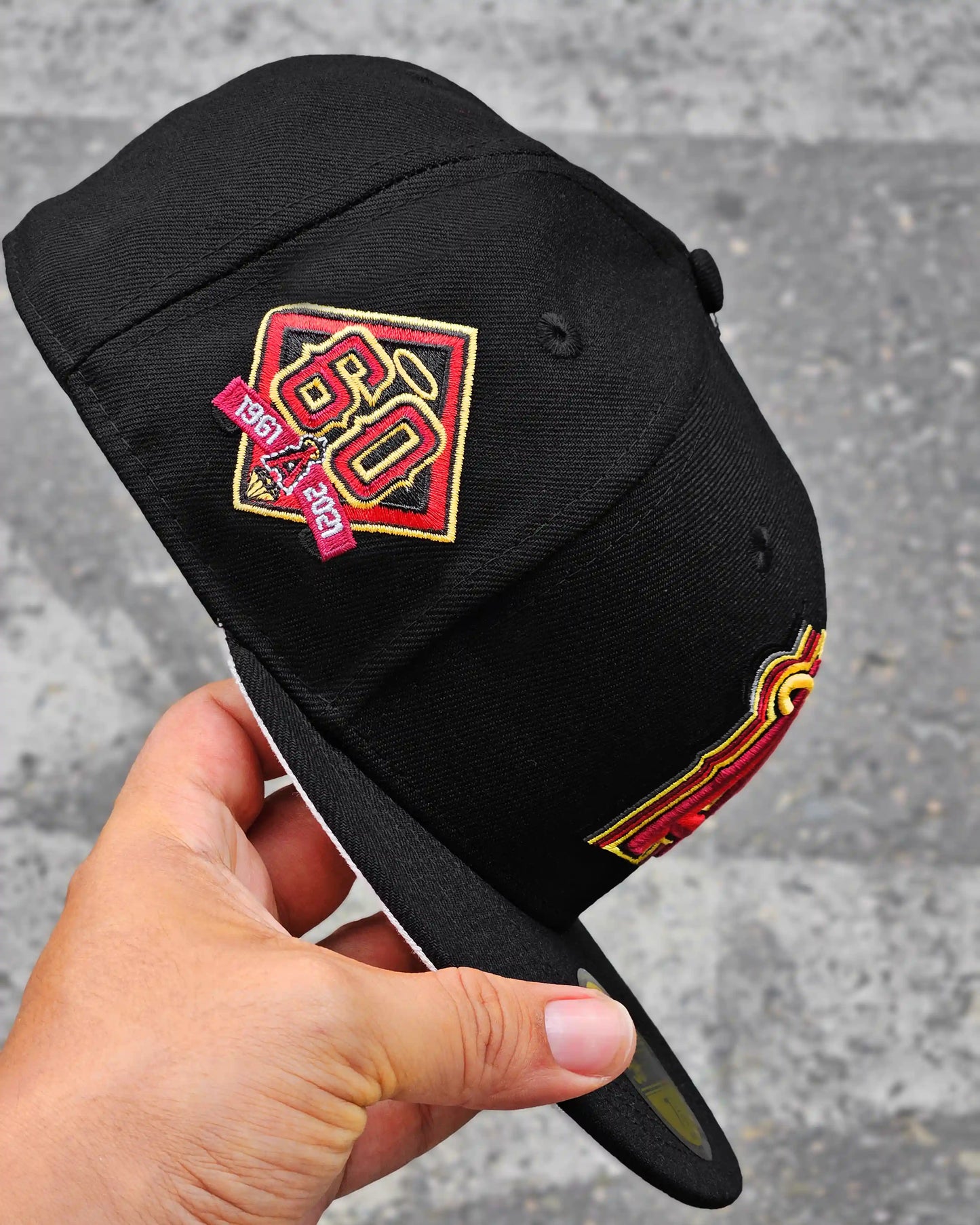 LOS ANGELES ANGELS NEGRO 60TH ANNIVERSARY CASCADE PRIME