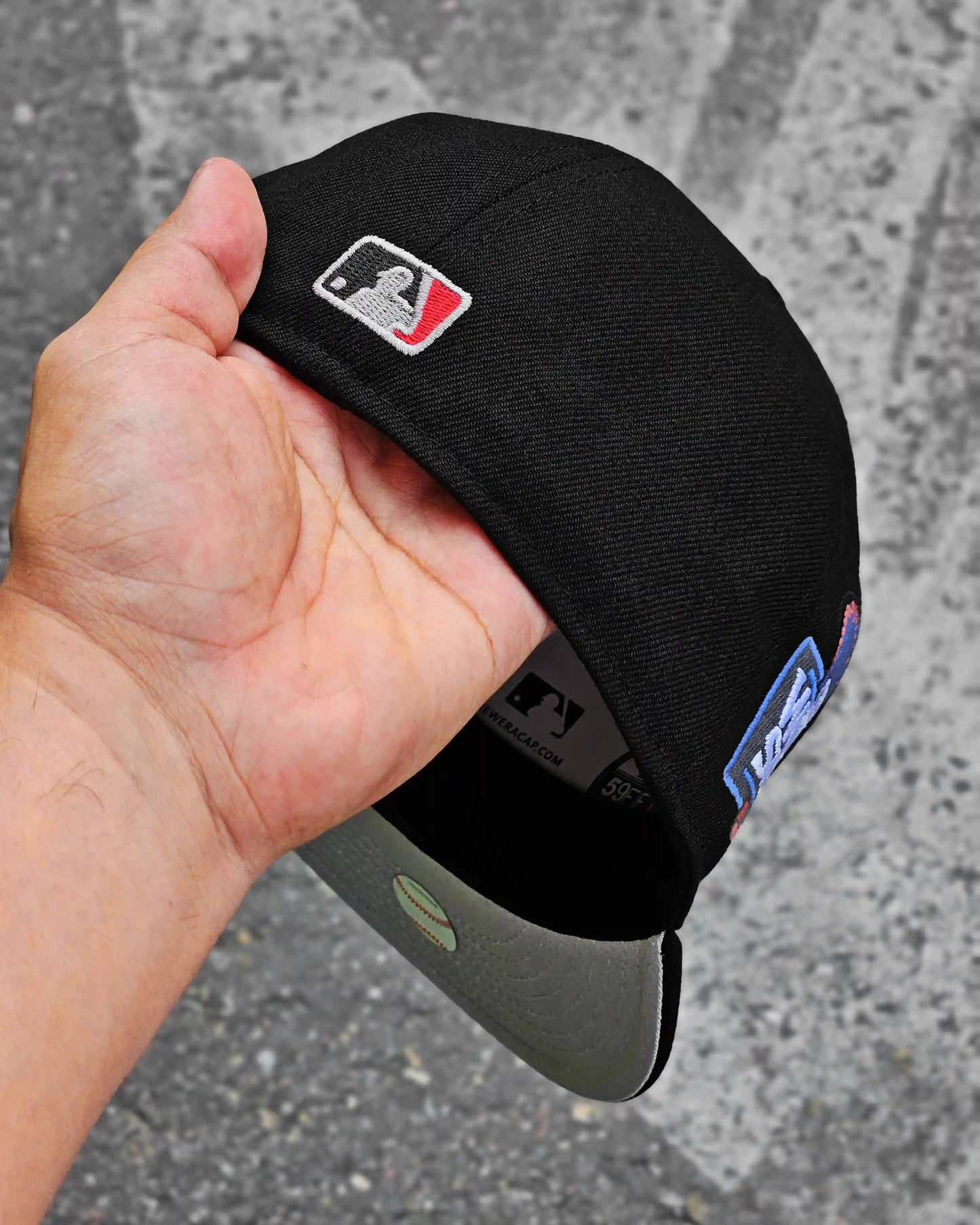 NEW YORK YANKEES NEGRO WORLD SERIES 2024 LOGO PLATEADO