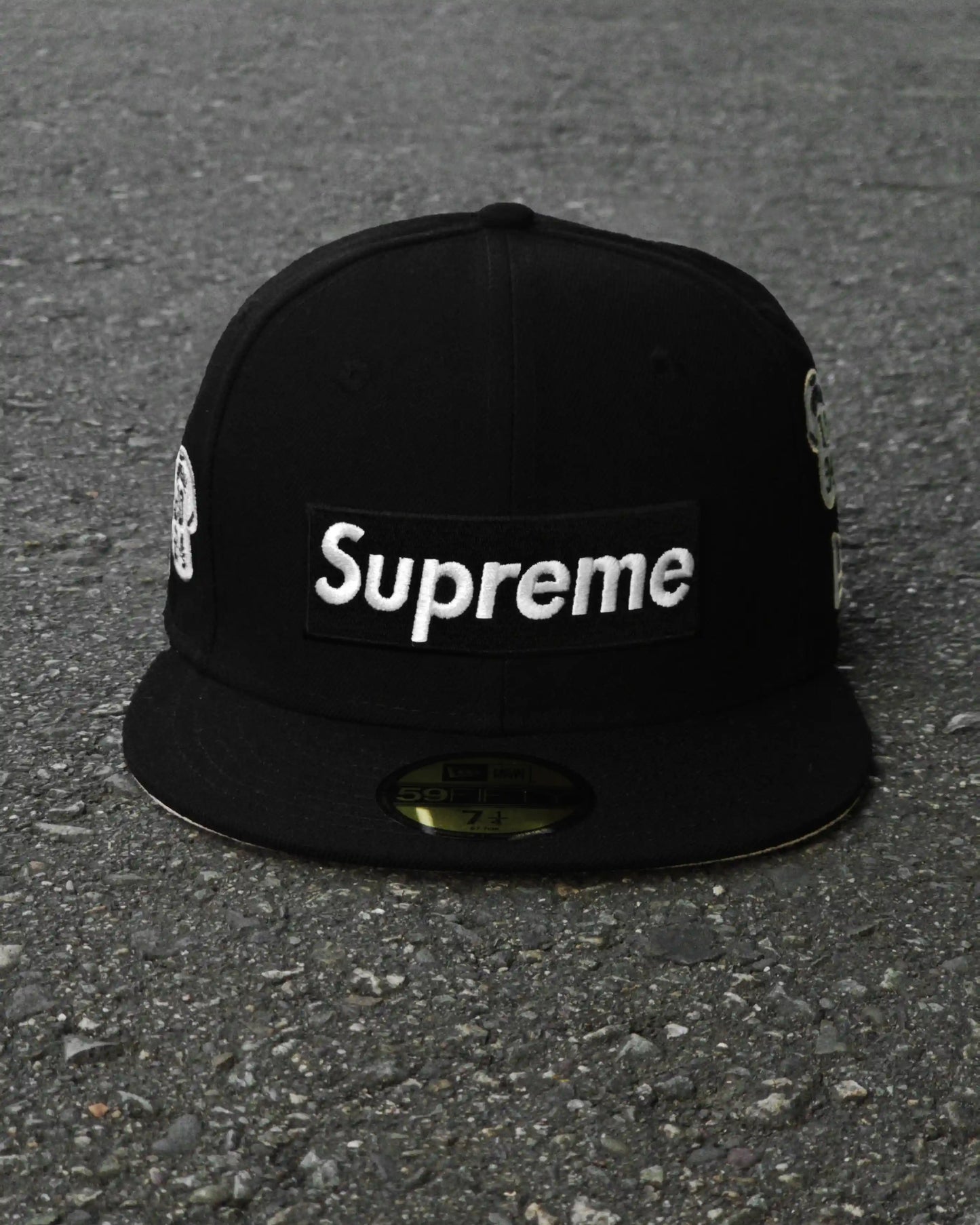 SUPREME EXCLUSIVE NEGRO JERSEY LOGO BOX