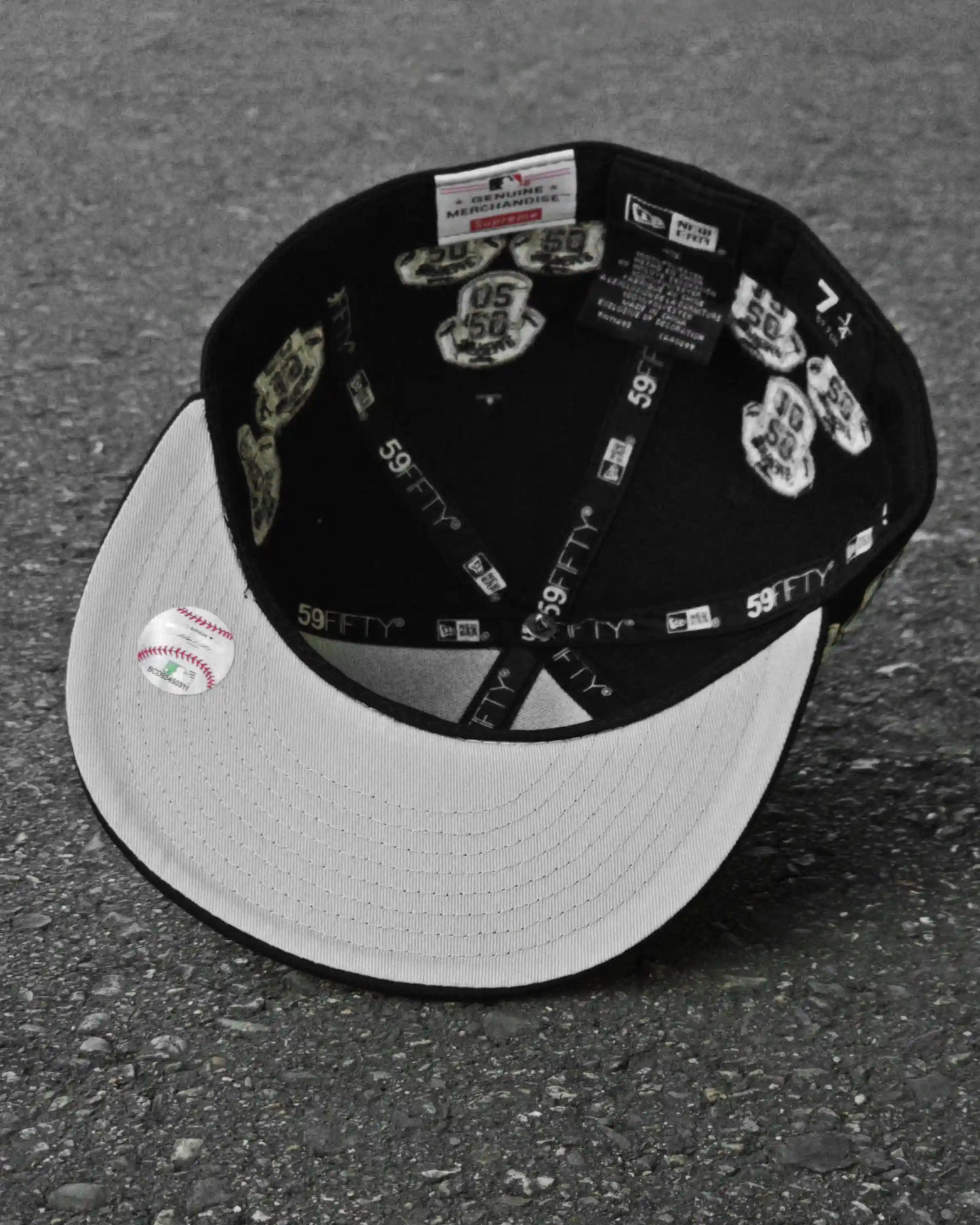 SUPREME EXCLUSIVE NEGRO JERSEY LOGO BOX