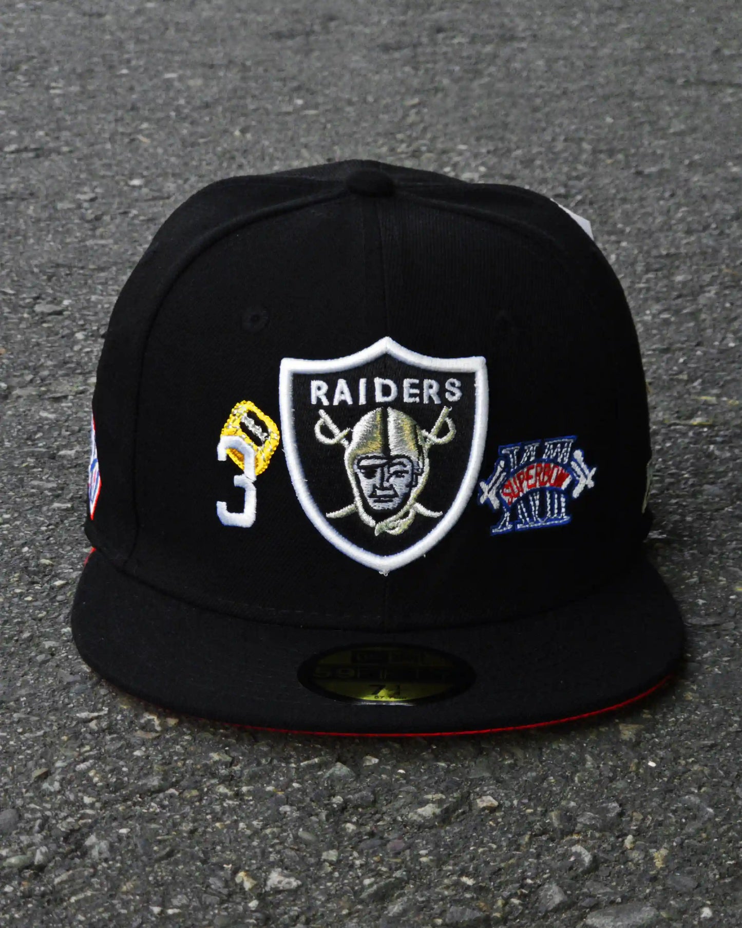 LAS VEGAS RAIDERS NEGRO 3X SUPERBOWL CHAMPIONS