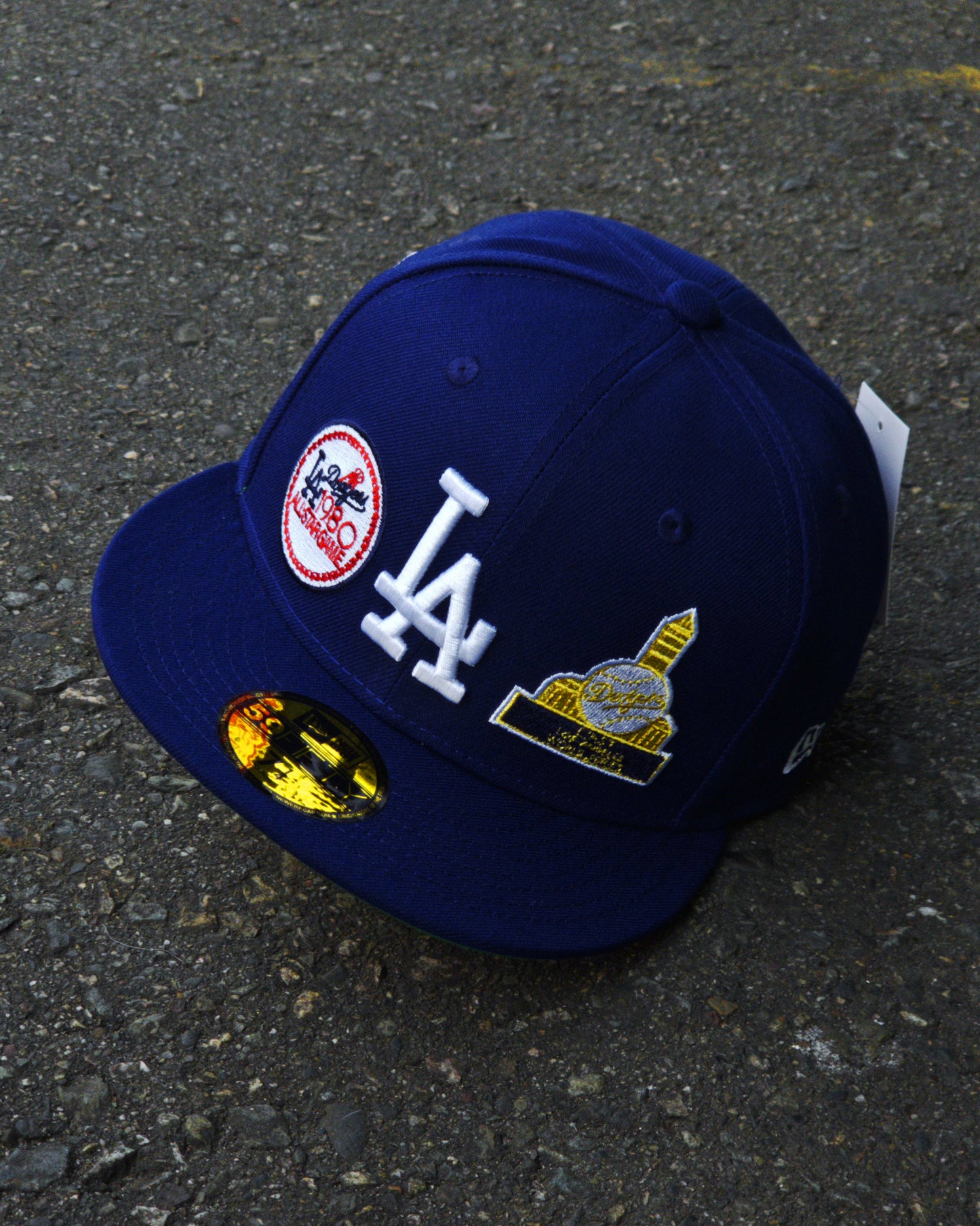 LOS ANGELES DODGERS AZUL NEW ERA DAY PATCHES