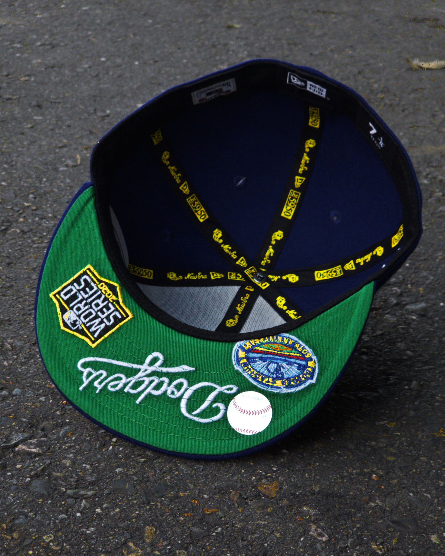 LOS ANGELES DODGERS AZUL NEW ERA DAY PATCHES