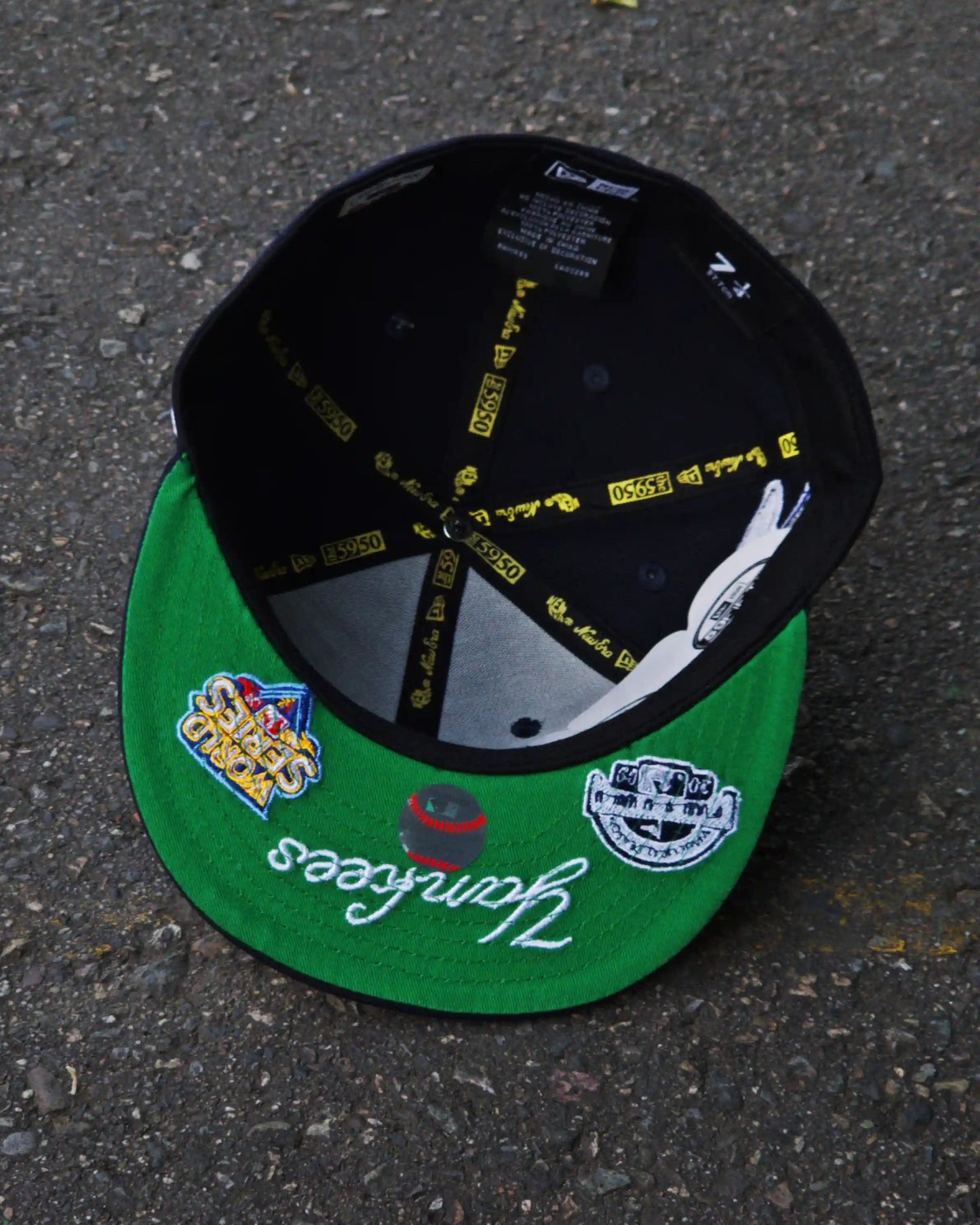 NEW YORK YANKEES NAVY NEW ERA DAY PATCHES