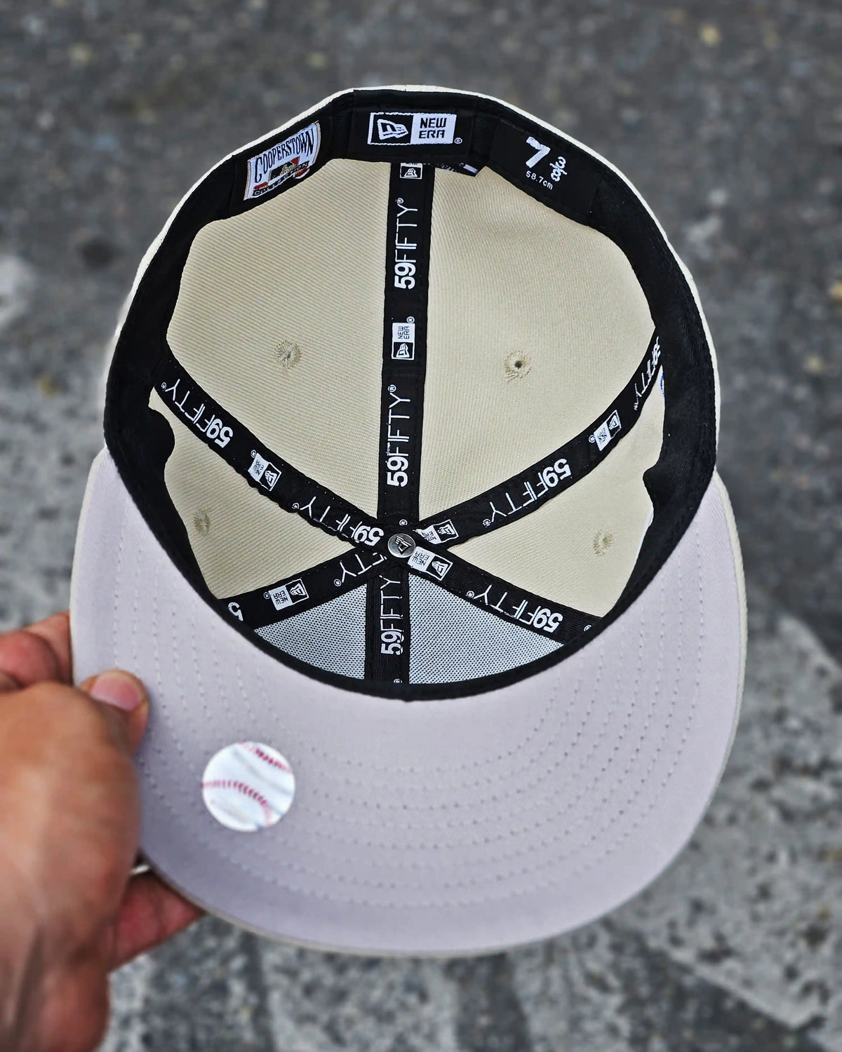 NEW YORK YANKEES BEIGE WORLD SERIES 1996