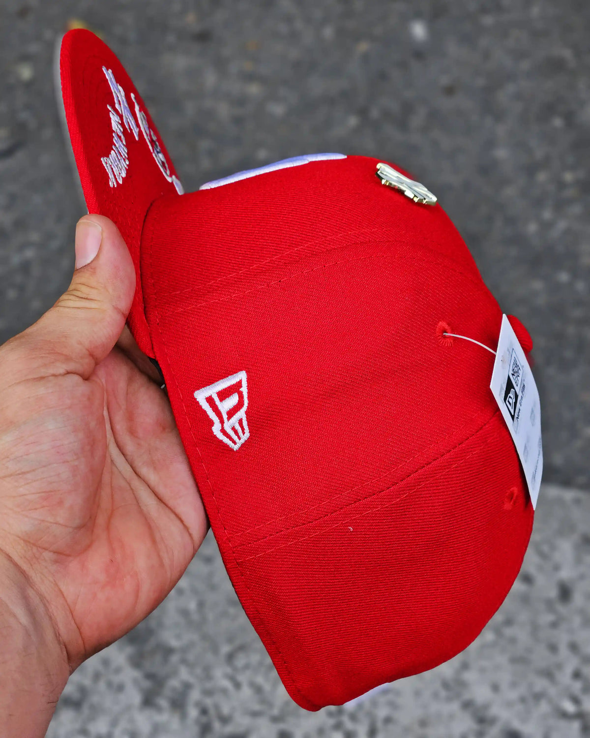 NEW YORK YANKEES ROJO WORLD SERIES 1996 LOGO VISOR