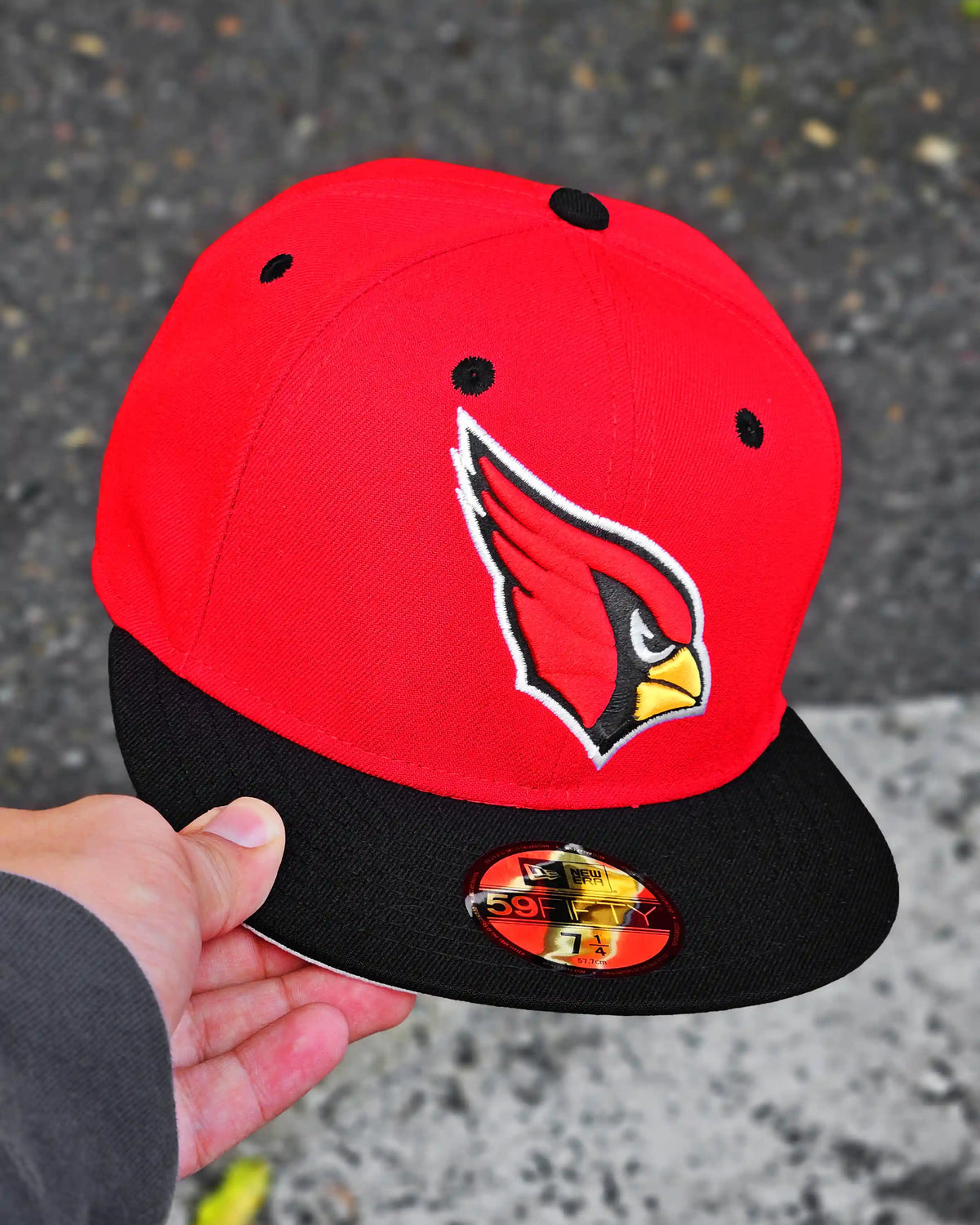 ARIZONA CARDINALS ROJO VISOR NEGRO