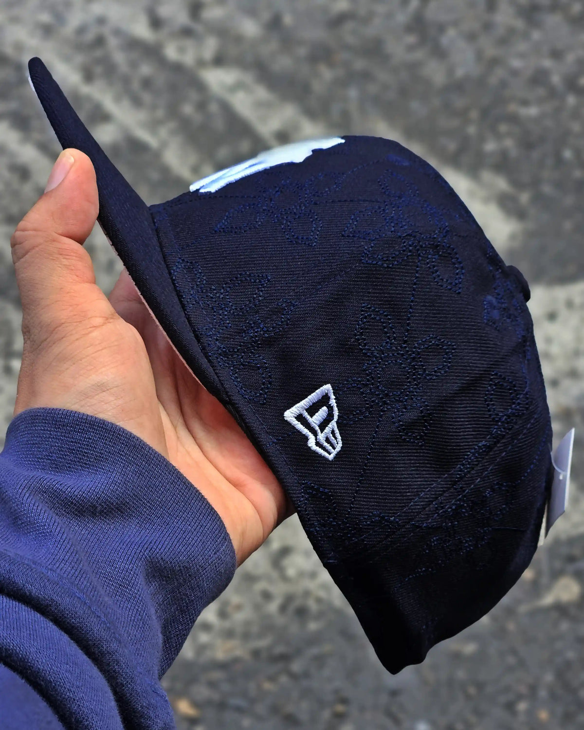 NEW YORK YANKEES NAVY OTC PATTERN BORDADO