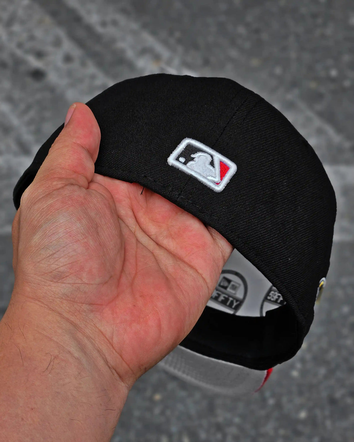 CLEVELAND INDIANS NEGRO WORLD SERIES 1995 VISOR ROJO