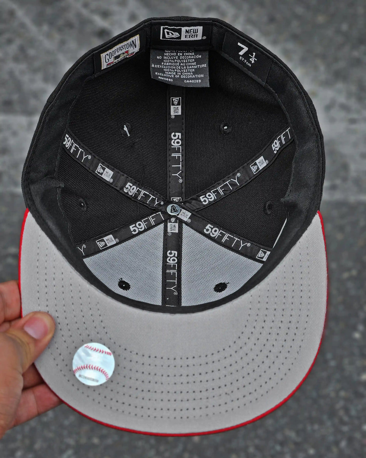 CLEVELAND INDIANS NEGRO WORLD SERIES 1995 VISOR ROJO