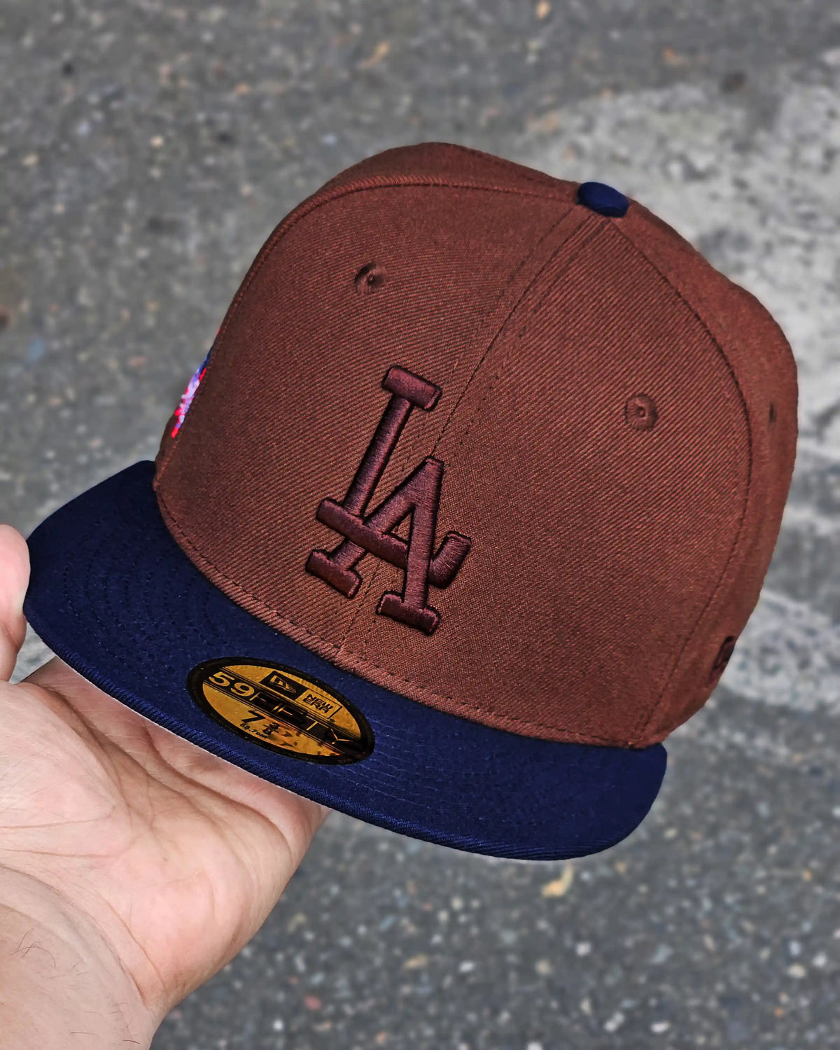 LOS ANGELES DODGERS CAFE WORLD SERIES 1981 VISOR AZUL