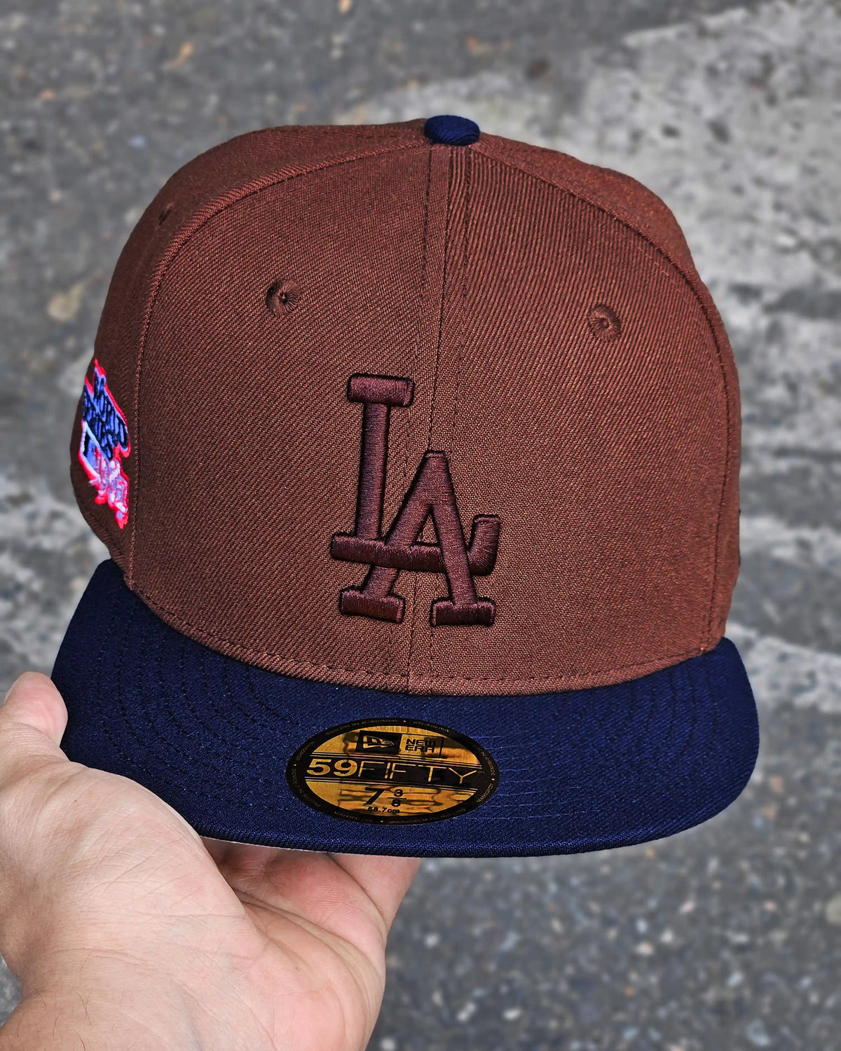 LOS ANGELES DODGERS CAFE WORLD SERIES 1981 VISOR AZUL