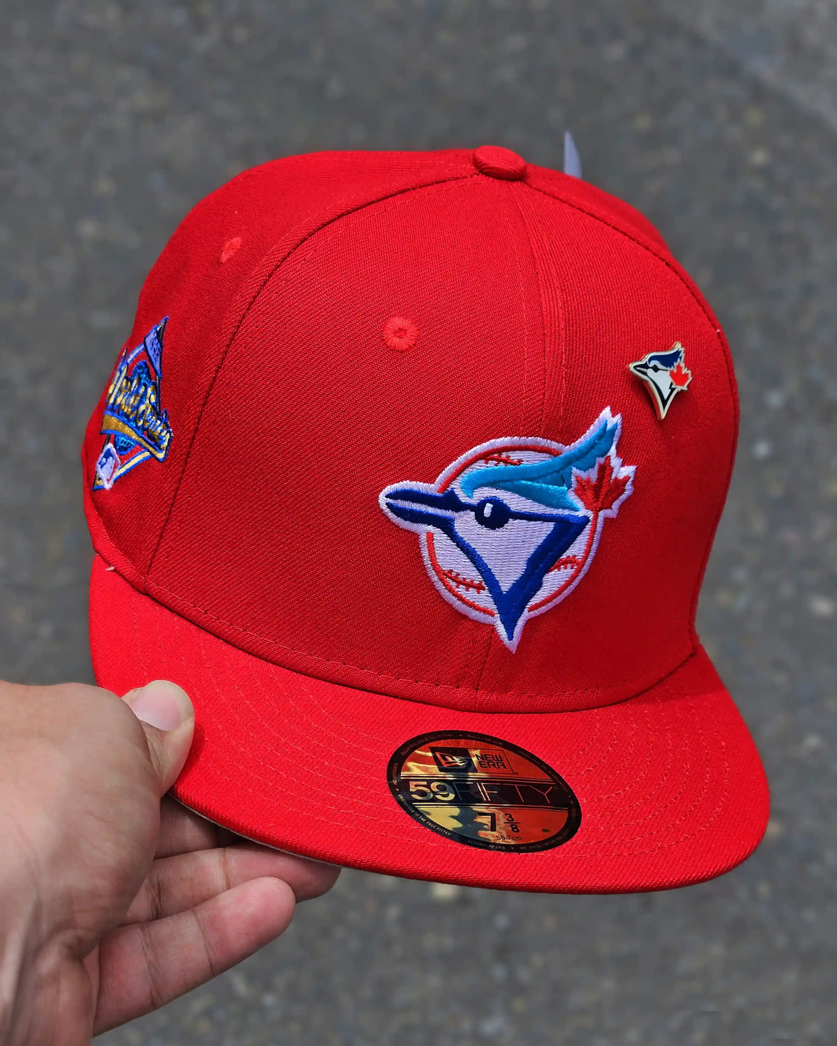 TORONTO BLUE JAYS ROJO WORLD SERIES 1993