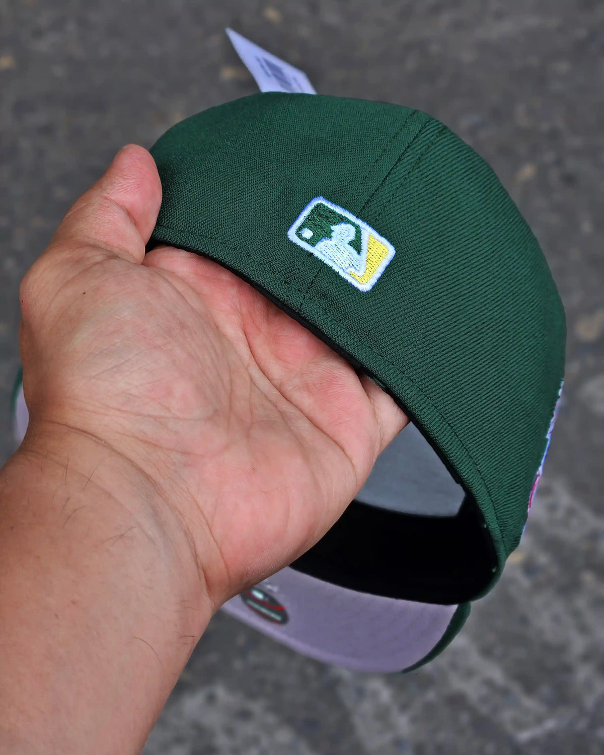 OAKLAND ATHLETICS VERDE WORLD SERIES 1989 BIG LOGO
