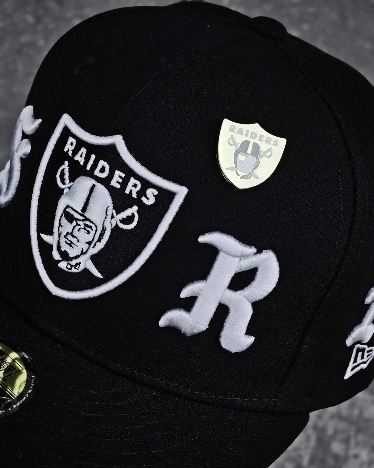 LAS VEGAS RAIDERS NEGRO BORN & RAISED ROYAL WRAP