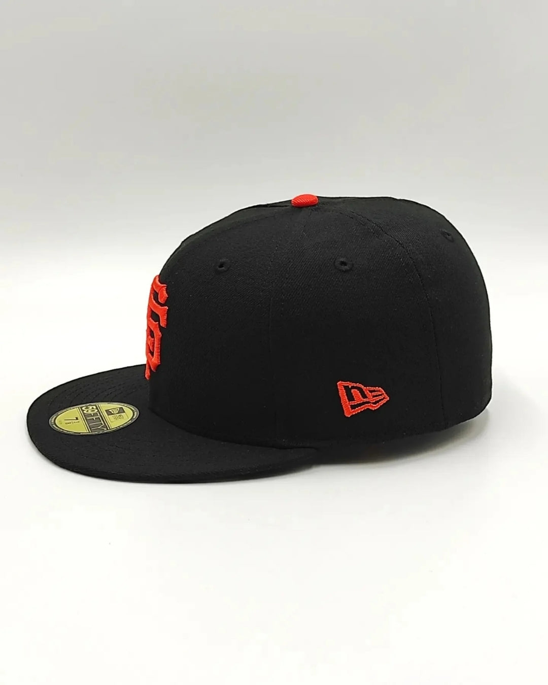 SAN FRANCISCO GIANTS NEGRO CLASICA LOGO NARANJA