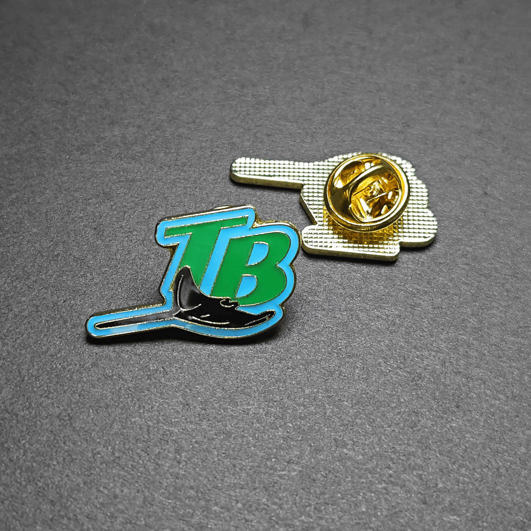 PIN TAMPA BAY RAYS VERDE LOGO