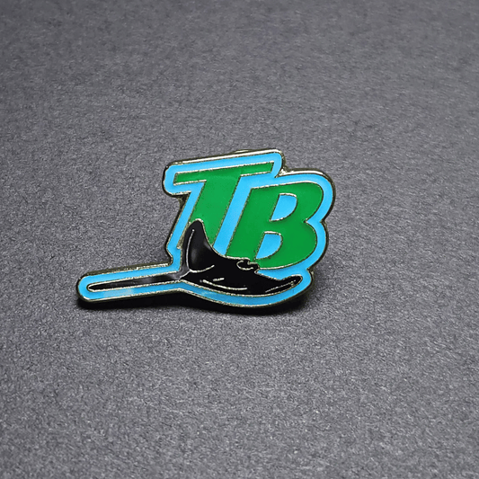 PIN TAMPA BAY RAYS VERDE LOGO